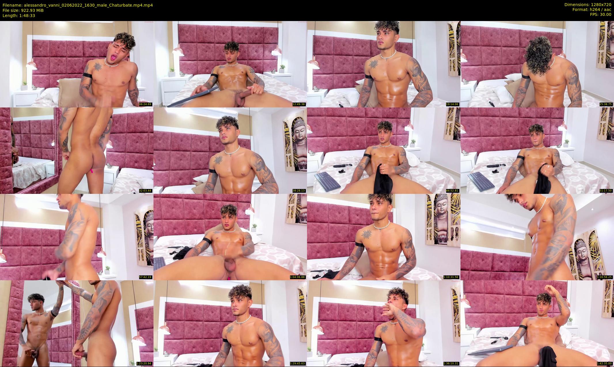 alessandro_vanni — 109 minute Chaturbate male cam show recording, 720p, Jun 2, 2022
