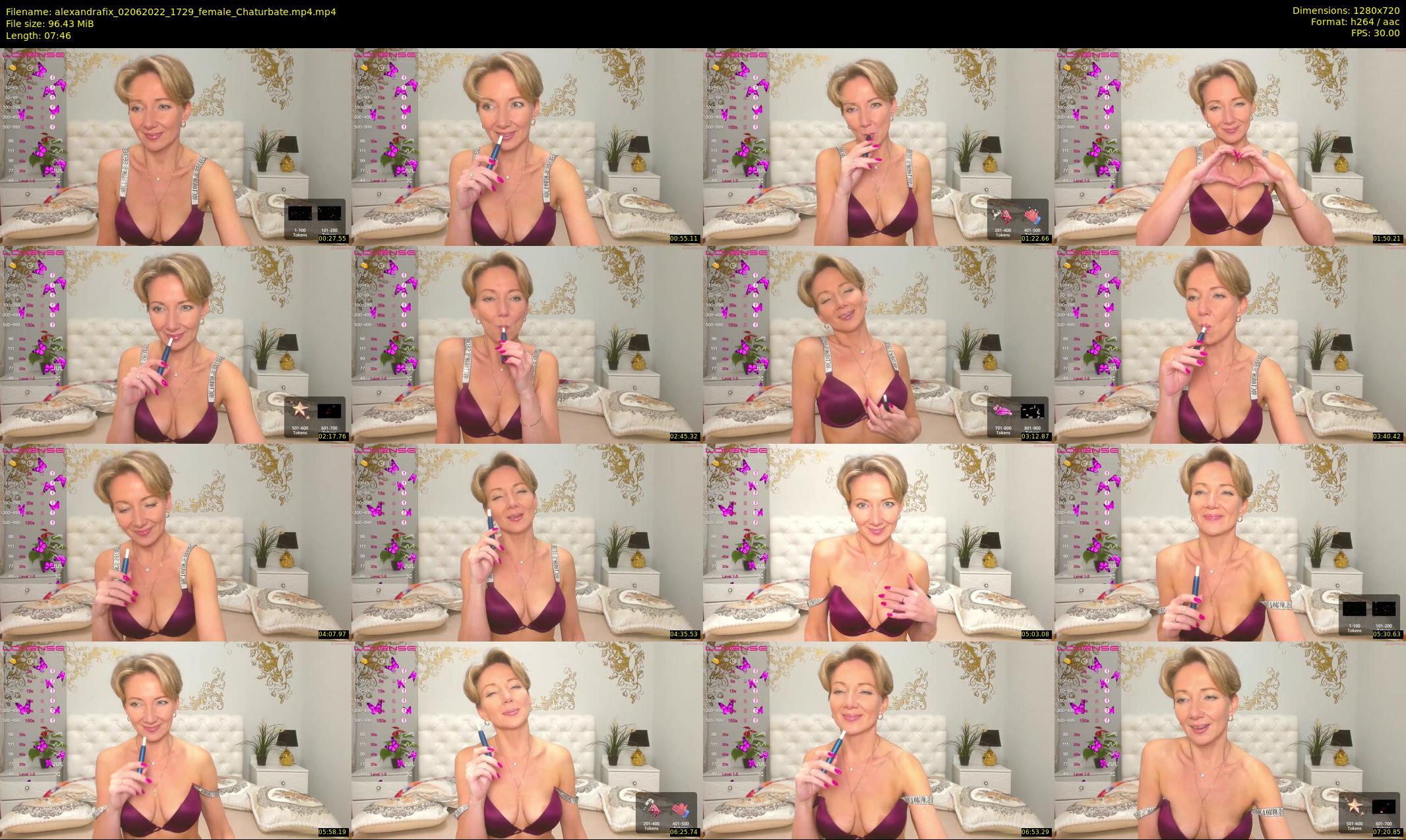 alexandrafix — 8 minute Chaturbate female cam show recording, 720p, Jun 2, 2022