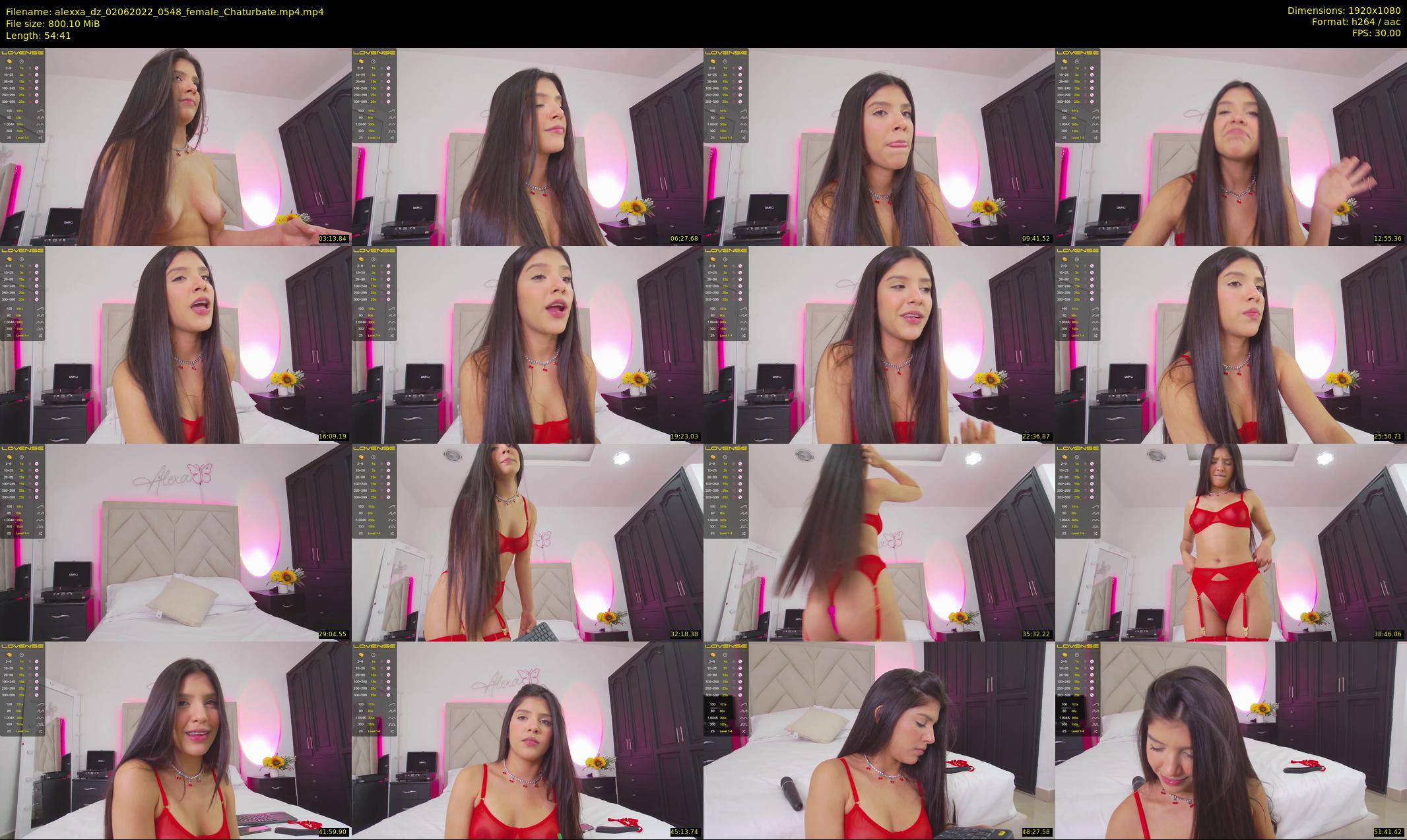 alexxa_dz — 55 minute Chaturbate female cam show recording, 1080p, Jun 2, 2022