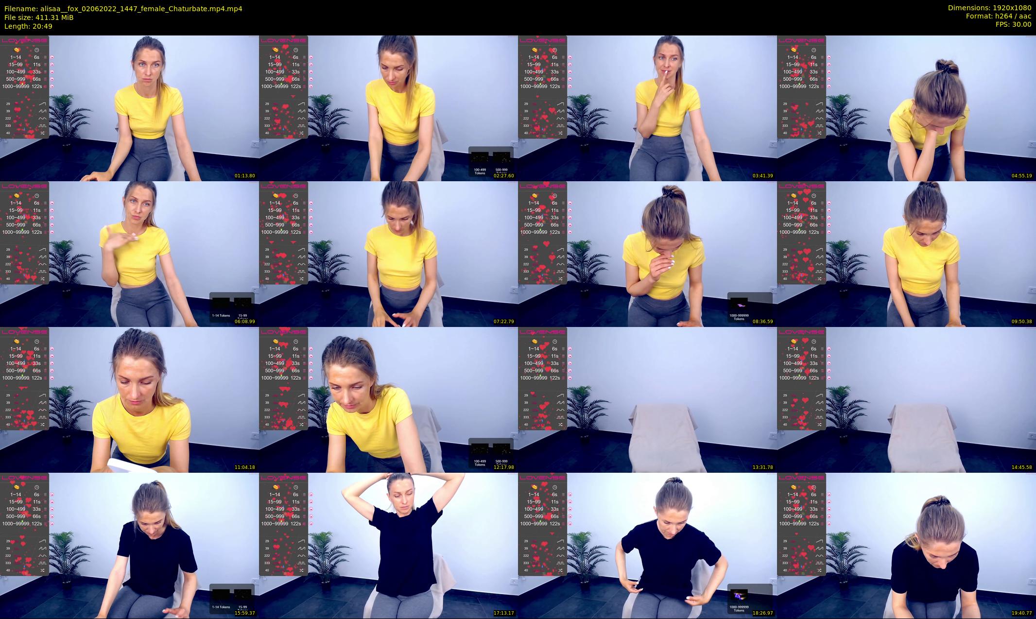 alisaa__fox — 21 minute Chaturbate female cam show recording, 1080p, Jun 2, 2022