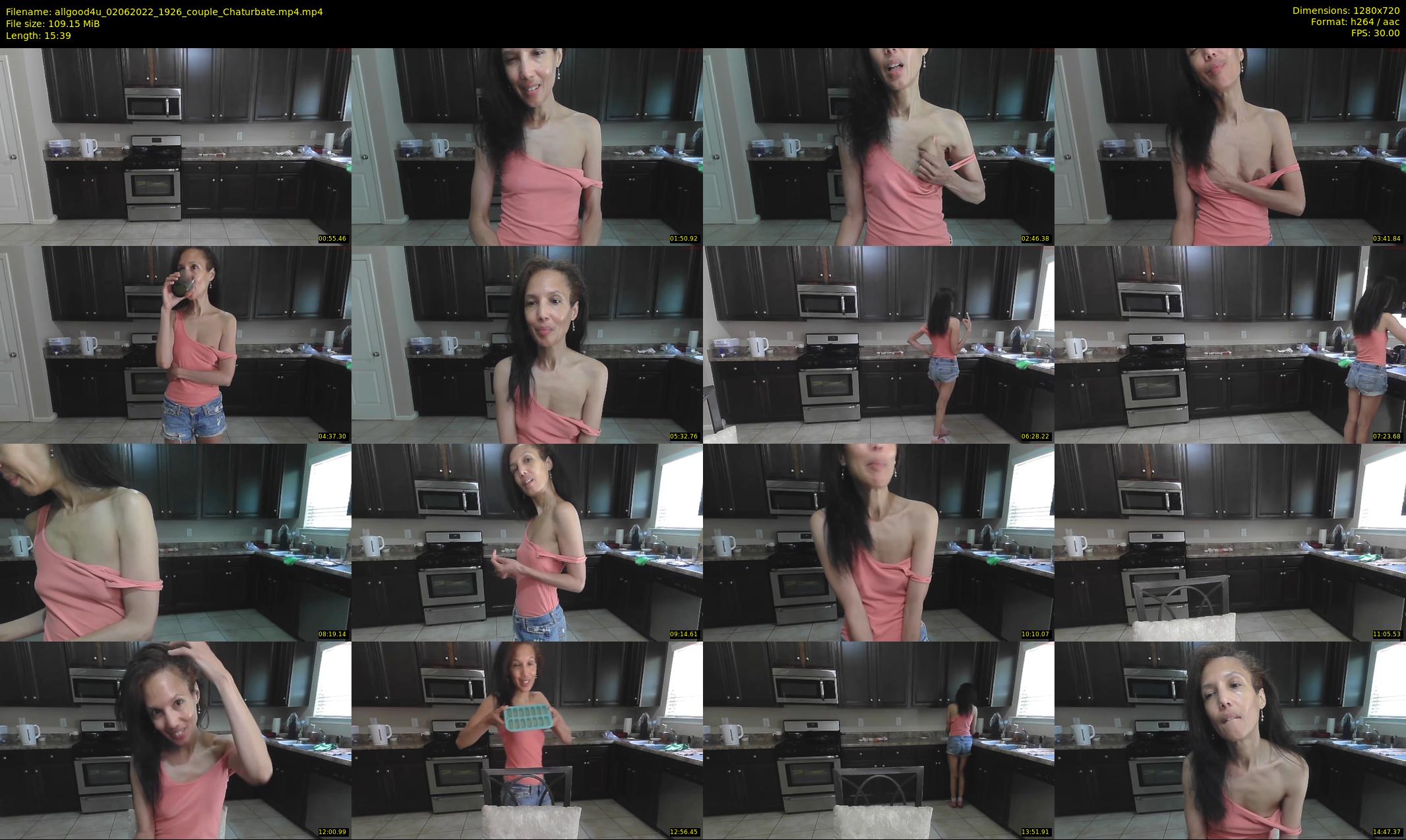 allgood4u — 16 minute Chaturbate couple cam show recording, 720p, Jun 2, 2022