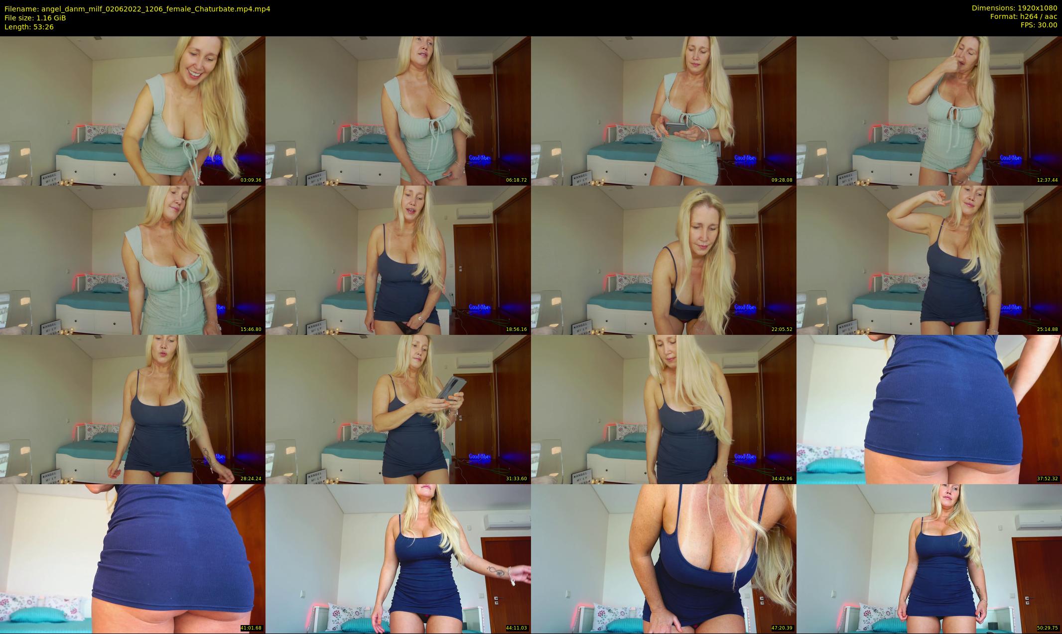 angel_danm_milf — 54 minute Chaturbate female cam show recording, 1080p, Jun 2, 2022