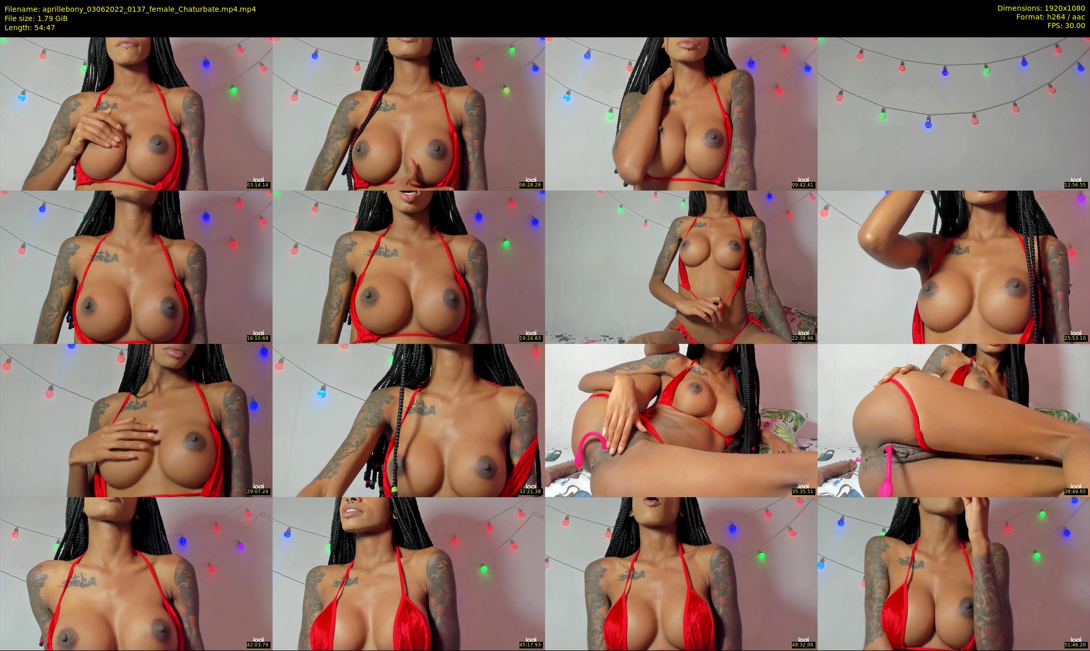 aprillebony — 55 minute Chaturbate female cam show recording, 1080p, Jun 3, 2022