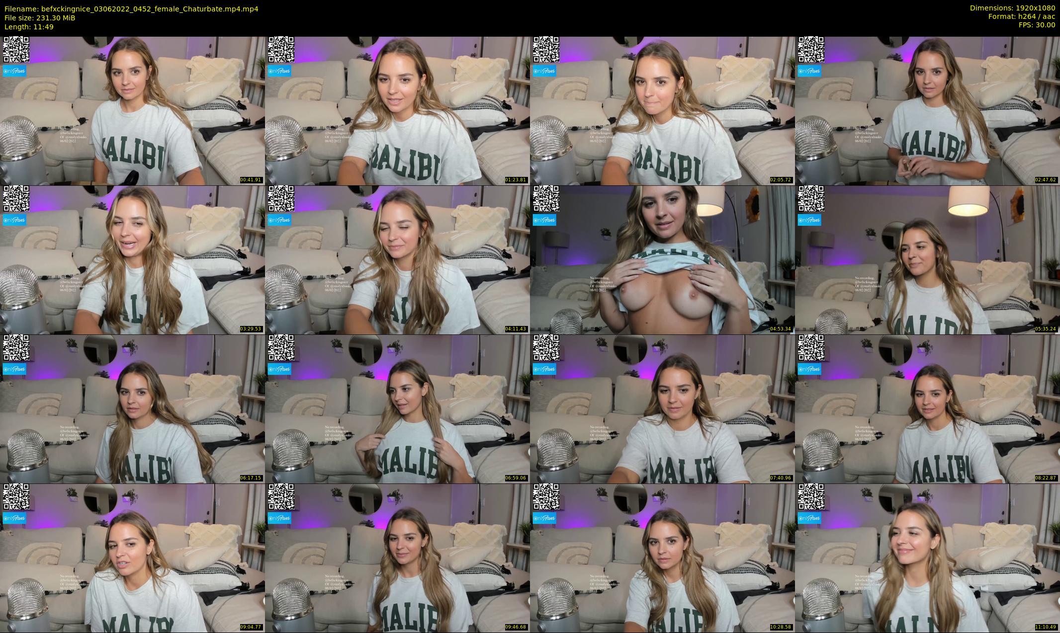 befxckingnice — 12 minute Chaturbate female cam show recording, 1080p, Jun 3, 2022