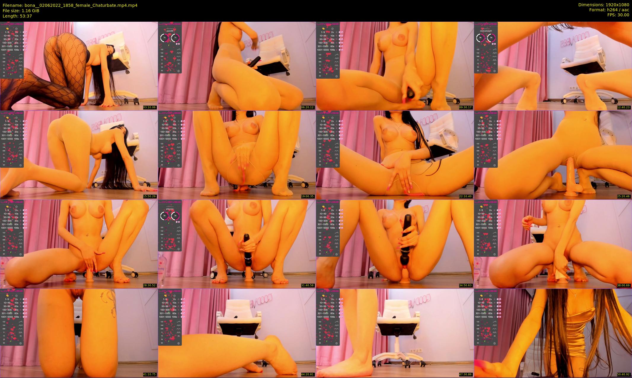bona_ — 54 minute Chaturbate female cam show recording, 1080p, Jun 2, 2022