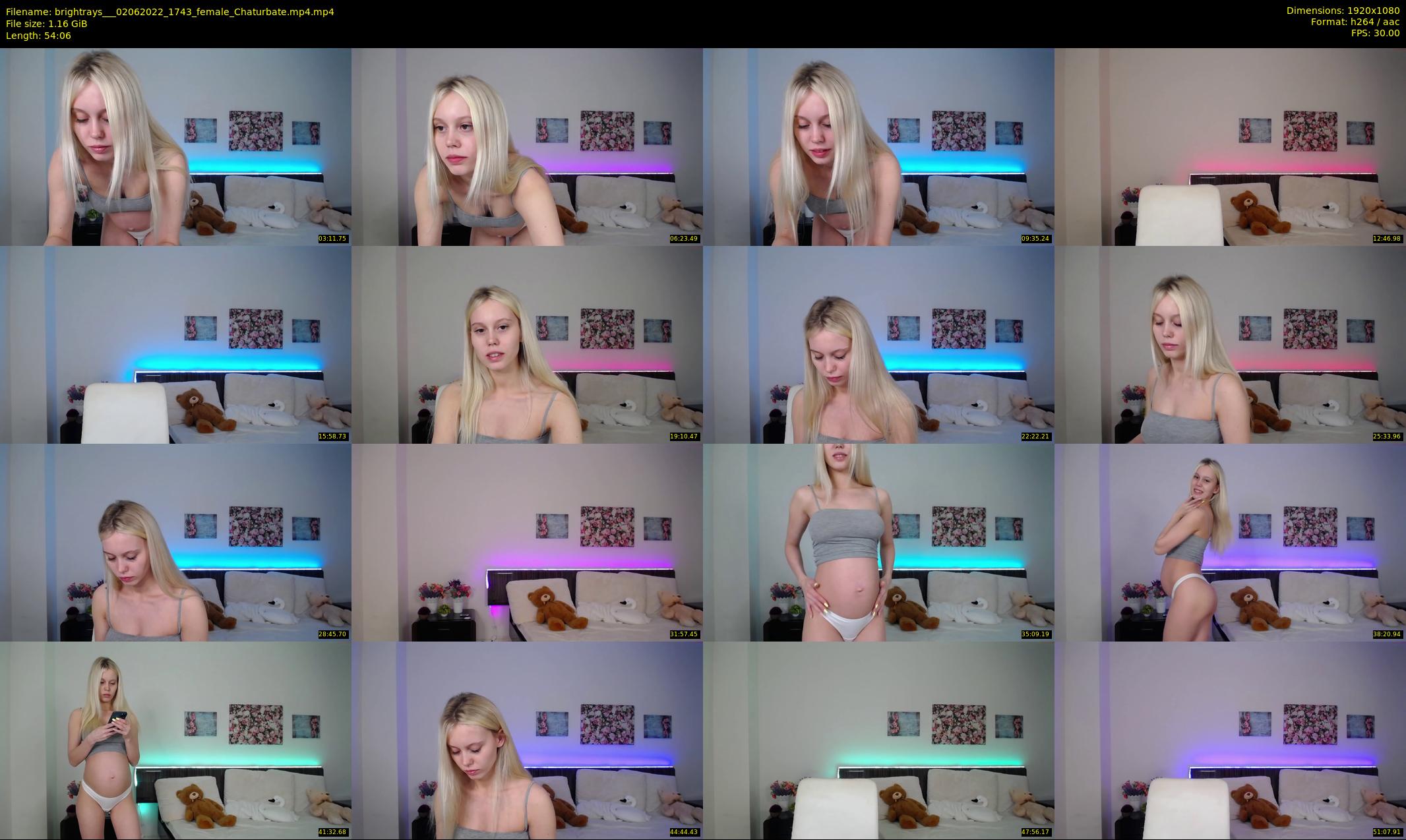 brightrays__ — 55 minute Chaturbate female cam show recording, 1080p, Jun 2, 2022