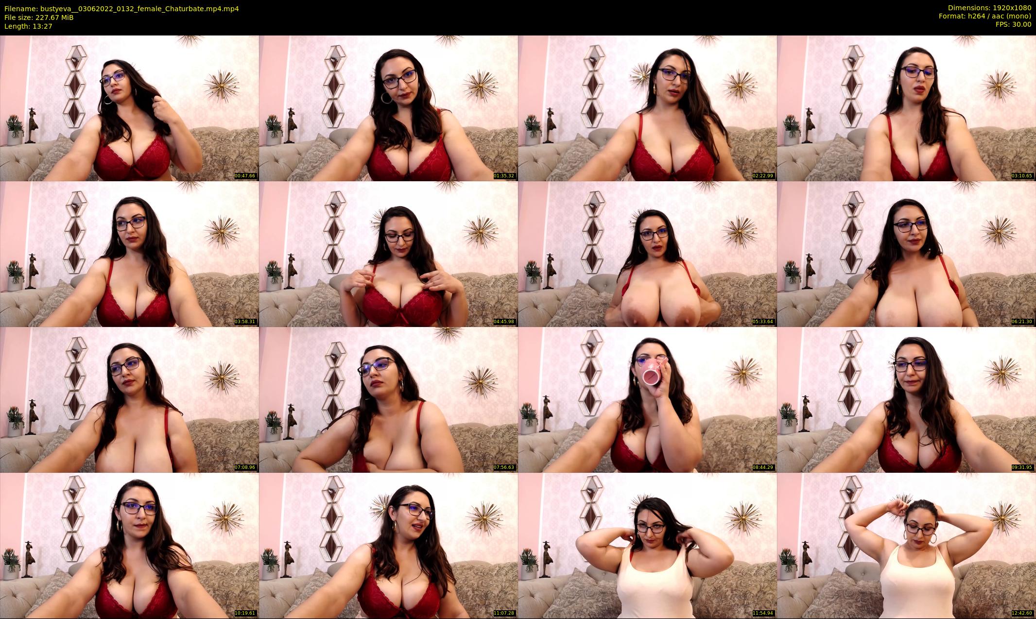 bustyeva_ — 14 minute Chaturbate female cam show recording, 1080p, Jun 3, 2022