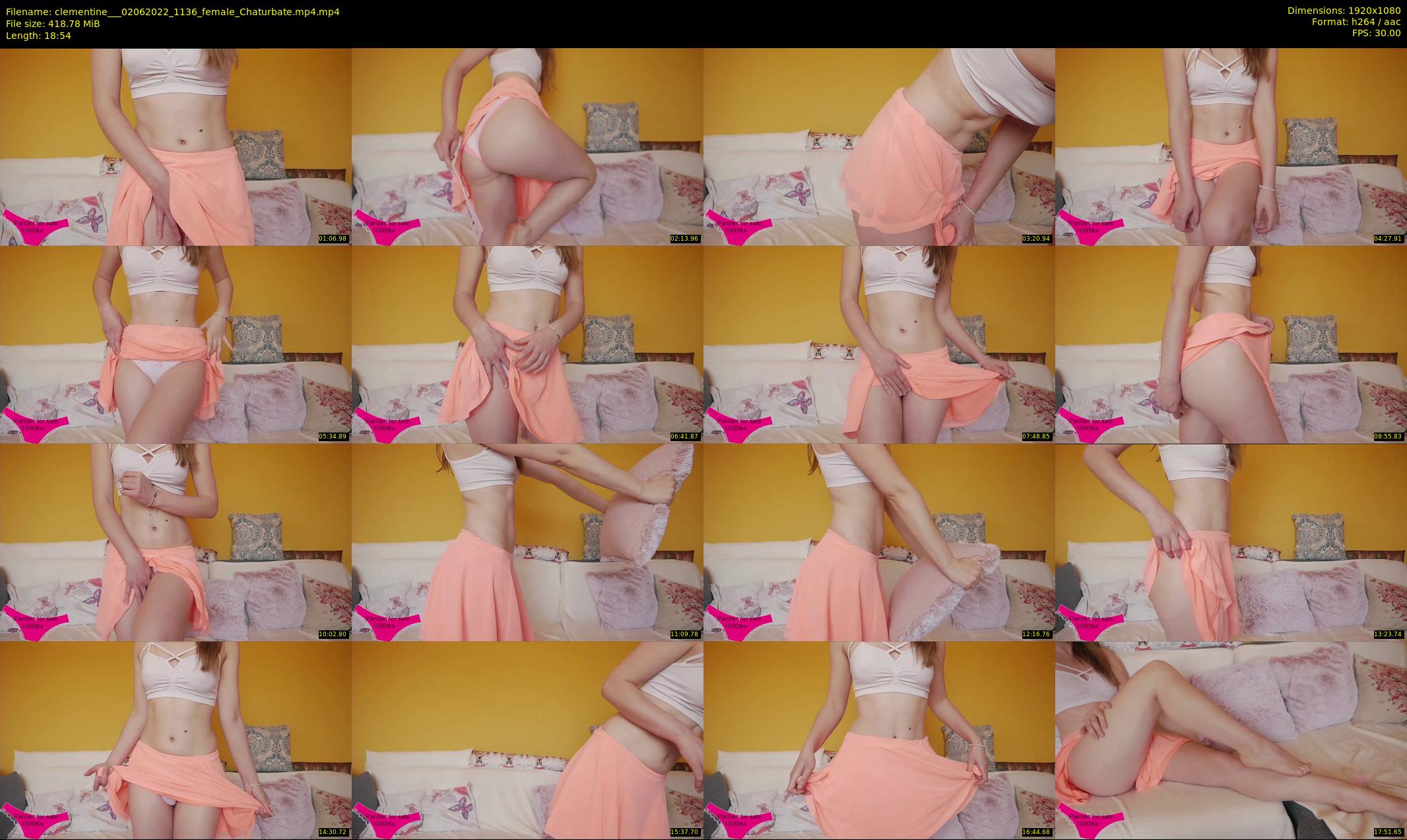 clementine__ — 19 minute Chaturbate female cam show recording, 1080p, Jun 2, 2022