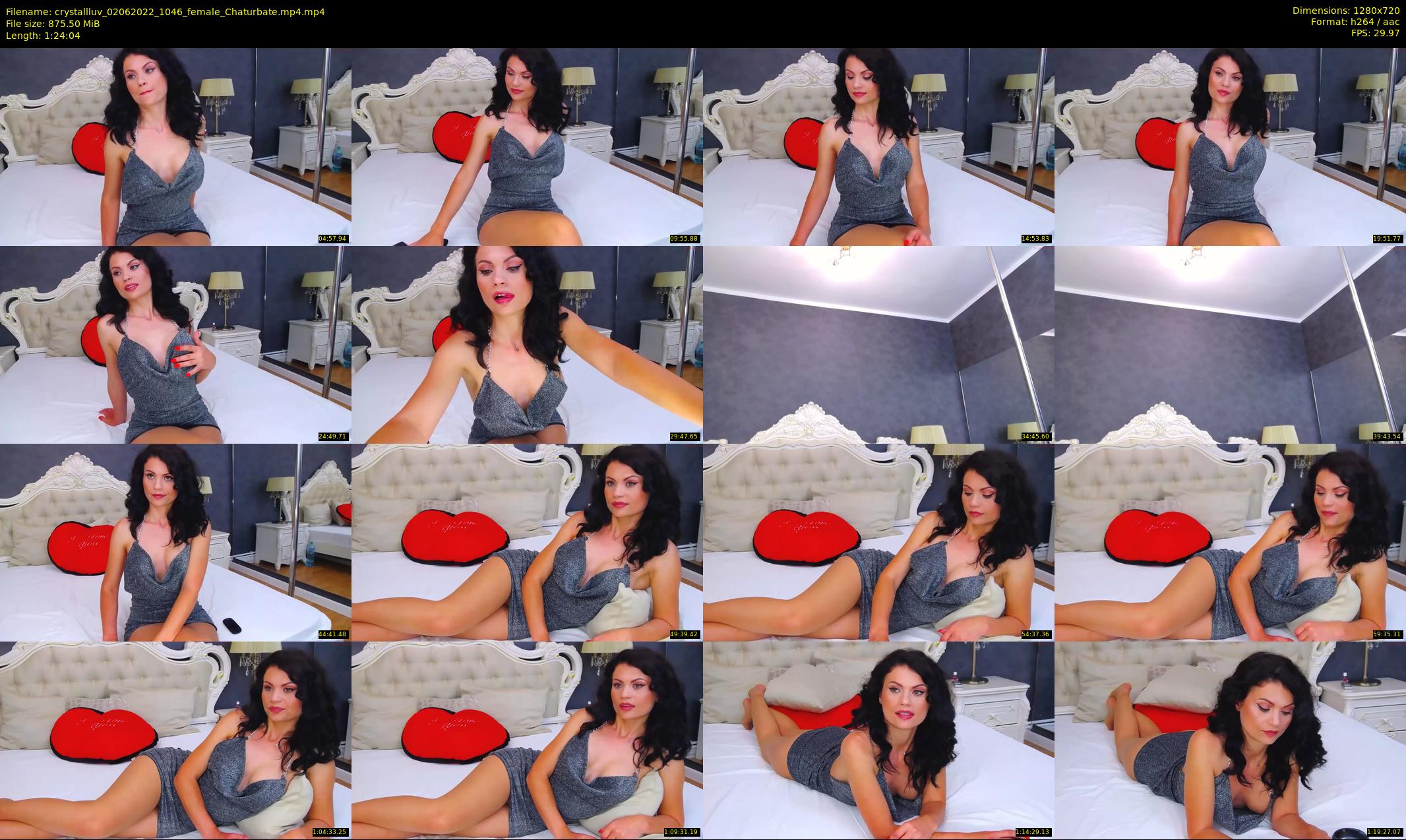 crystallluv — 85 minute Chaturbate female cam show recording, 720p, Jun 2, 2022