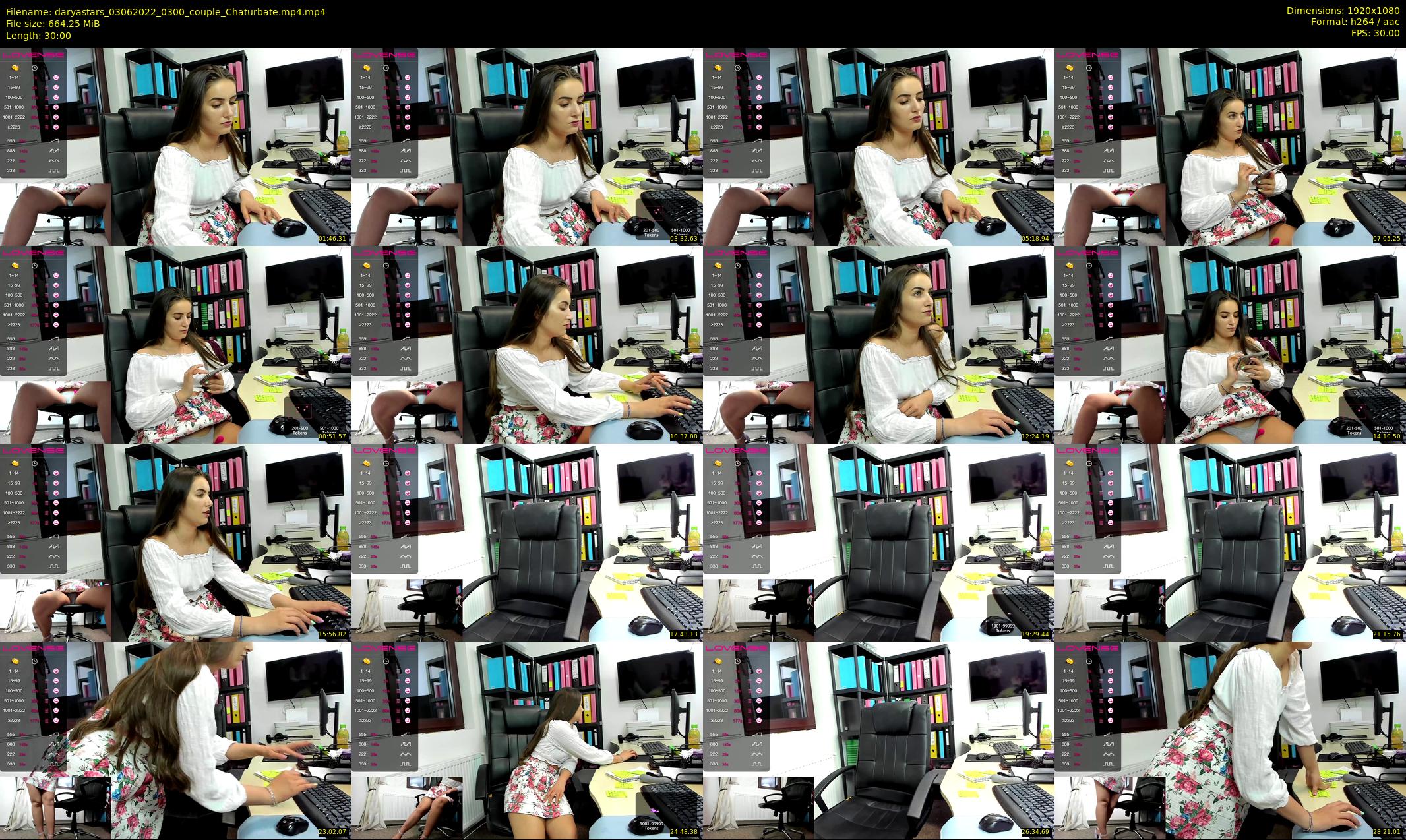 daryastars — 30 minute Chaturbate couple cam show recording, 1080p, Jun 3, 2022