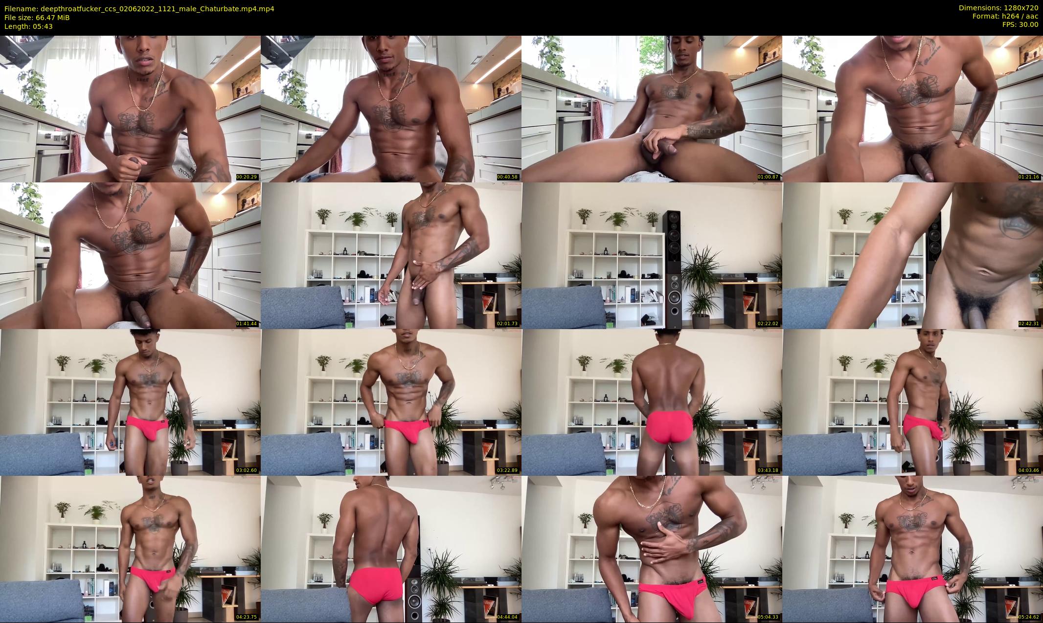 deepthroatfucker_ccs — 6 minute Chaturbate male cam show recording, 720p, Jun 2, 2022