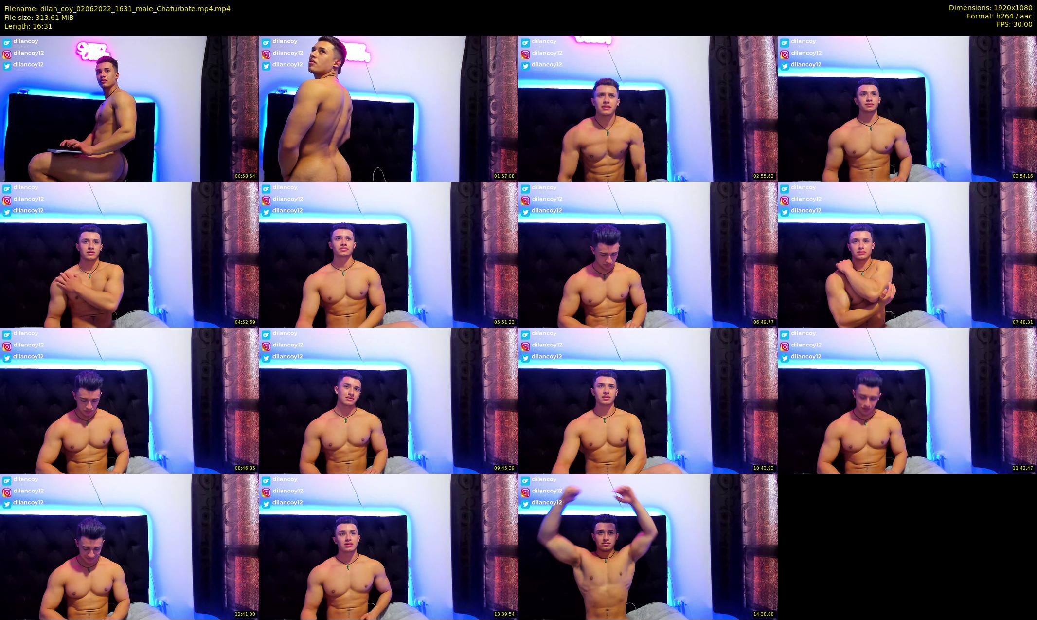 dilan_coy — 17 minute Chaturbate male cam show recording, 1080p, Jun 2, 2022