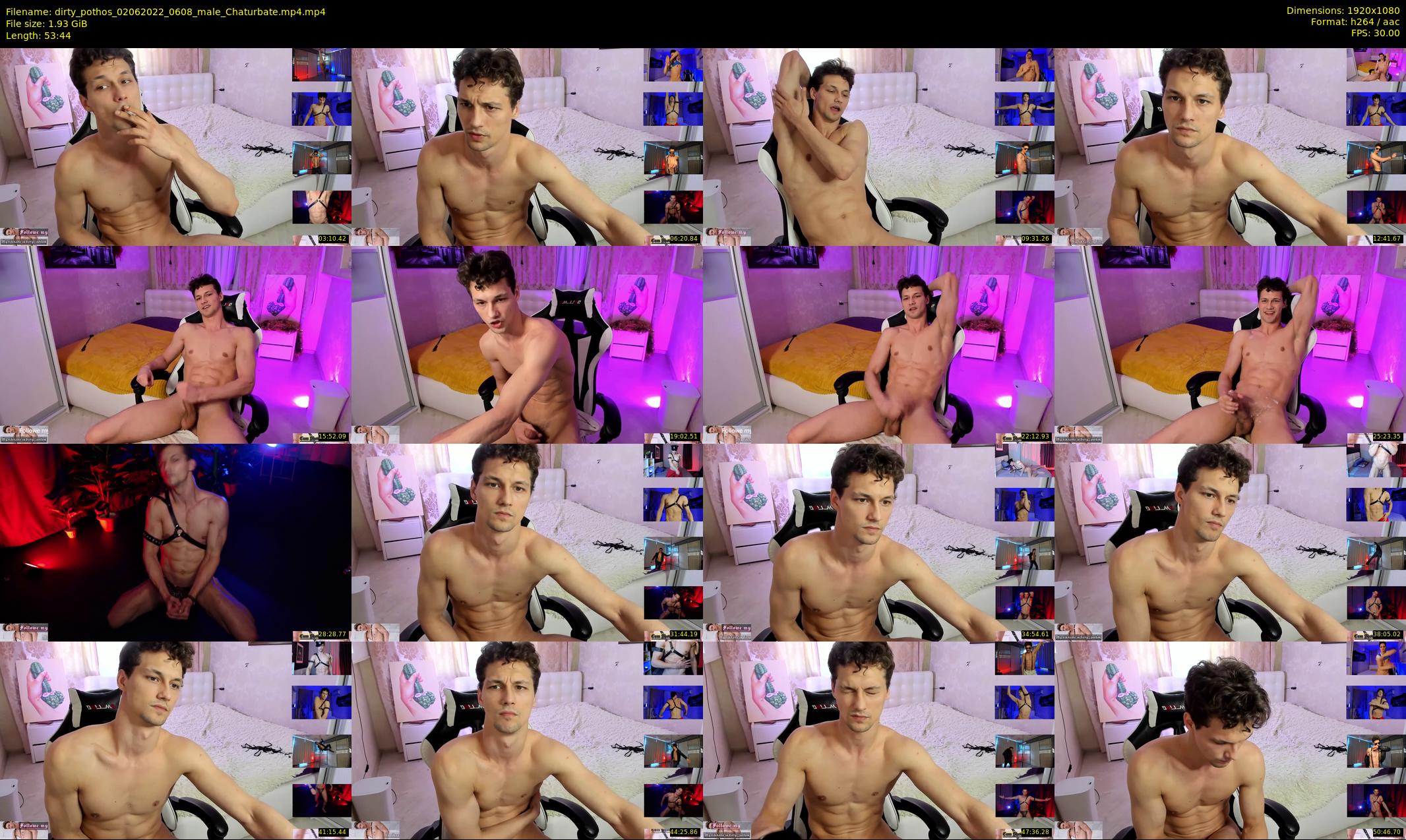 dirty_pothos — 54 minute Chaturbate male cam show recording, 1080p, Jun 2, 2022