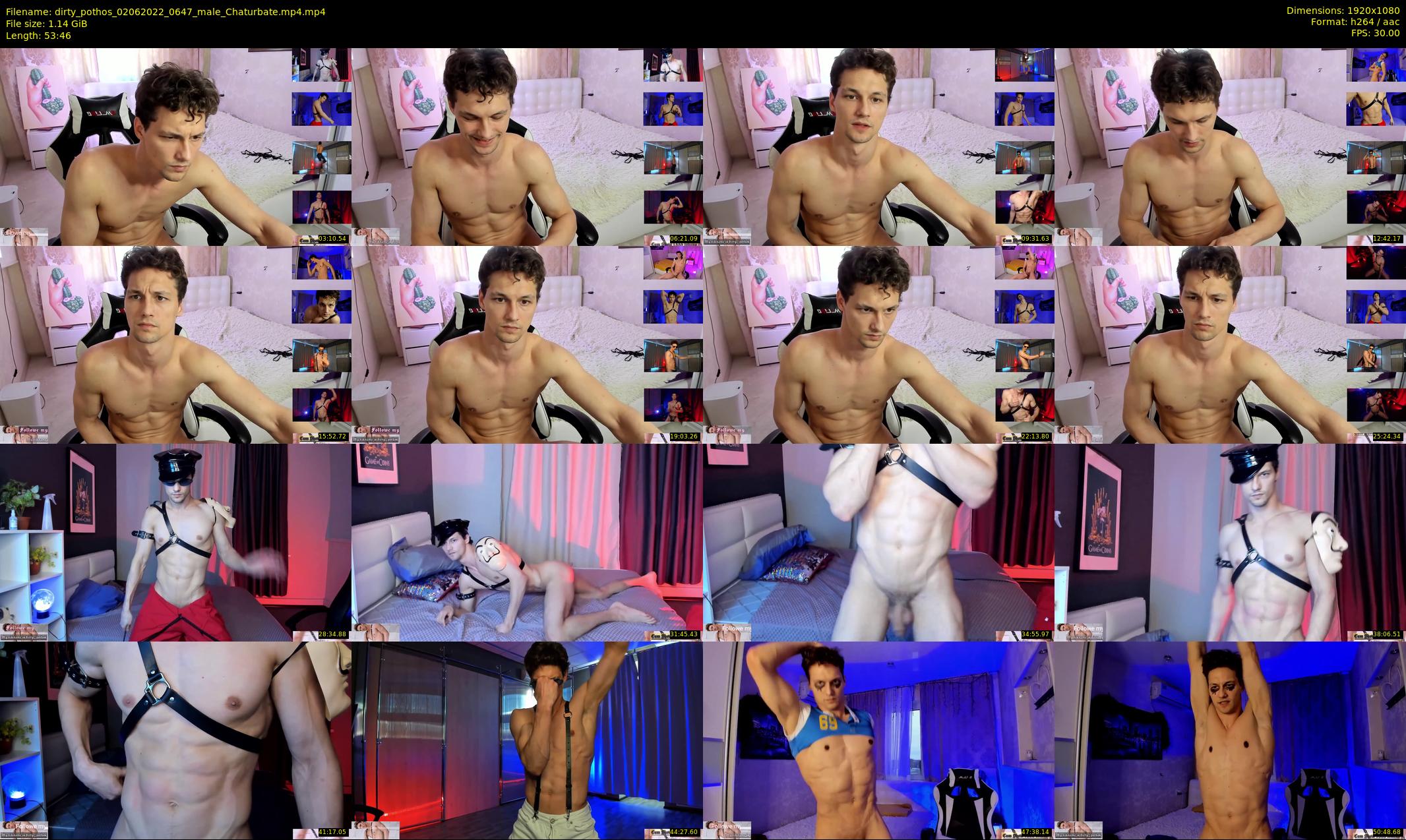 dirty_pothos — 54 minute Chaturbate male cam show recording, 1080p, Jun 2, 2022