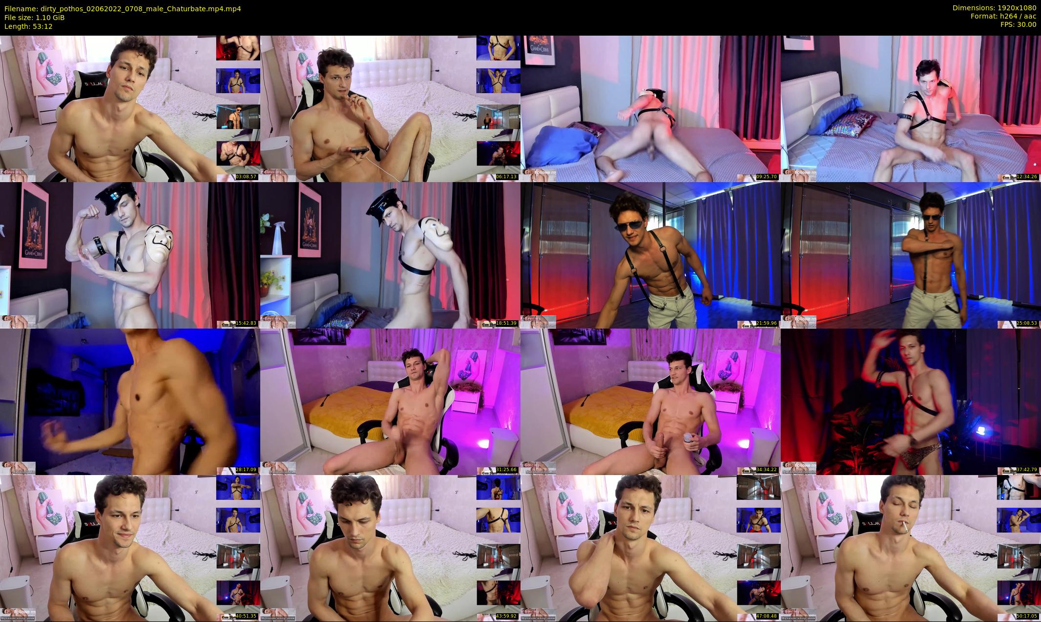 dirty_pothos — 54 minute Chaturbate male cam show recording, 1080p, Jun 2, 2022