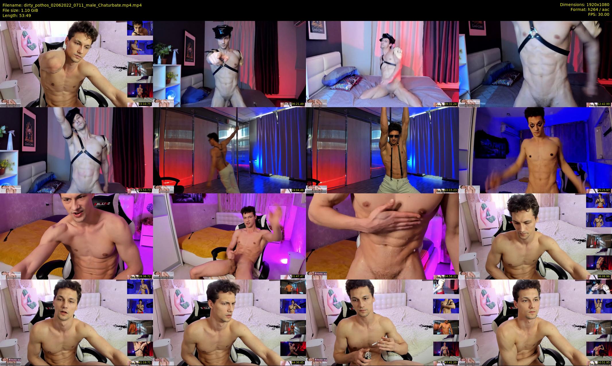 dirty_pothos — 54 minute Chaturbate male cam show recording, 1080p, Jun 2, 2022