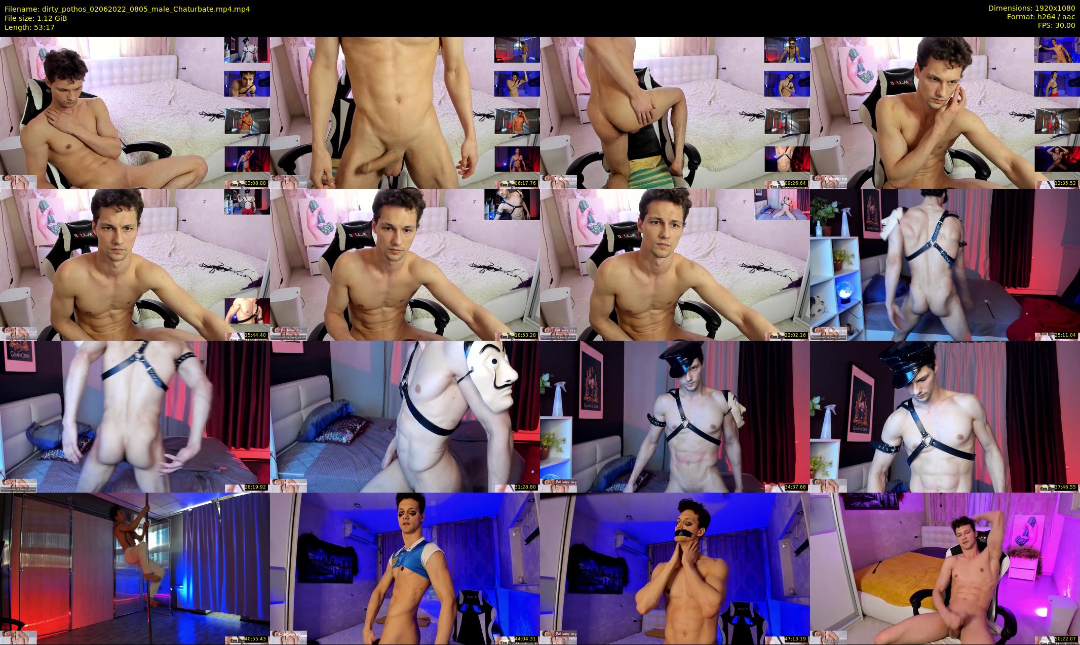 dirty_pothos — 54 minute Chaturbate male cam show recording, 1080p, Jun 2, 2022