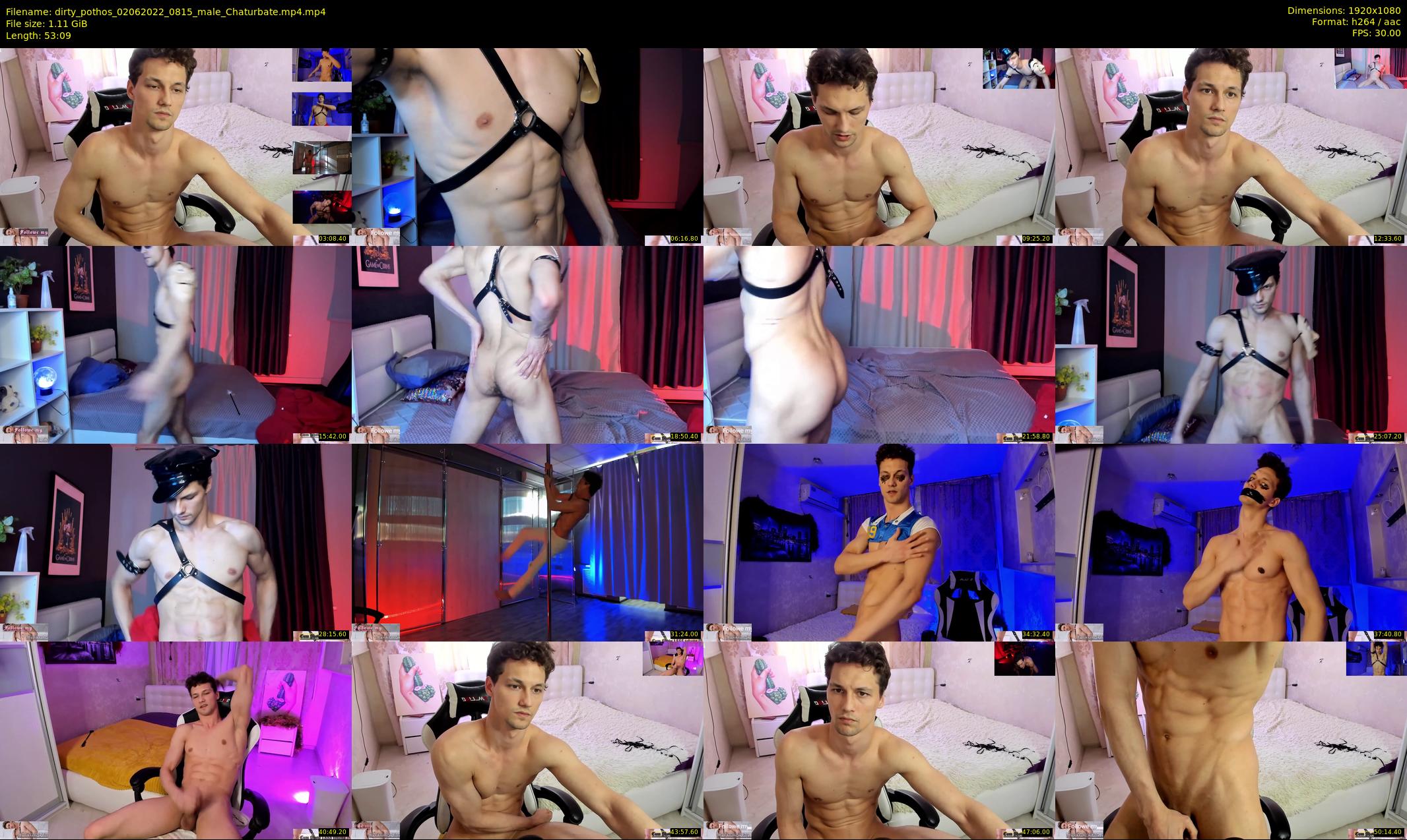 dirty_pothos — 54 minute Chaturbate male cam show recording, 1080p, Jun 2, 2022