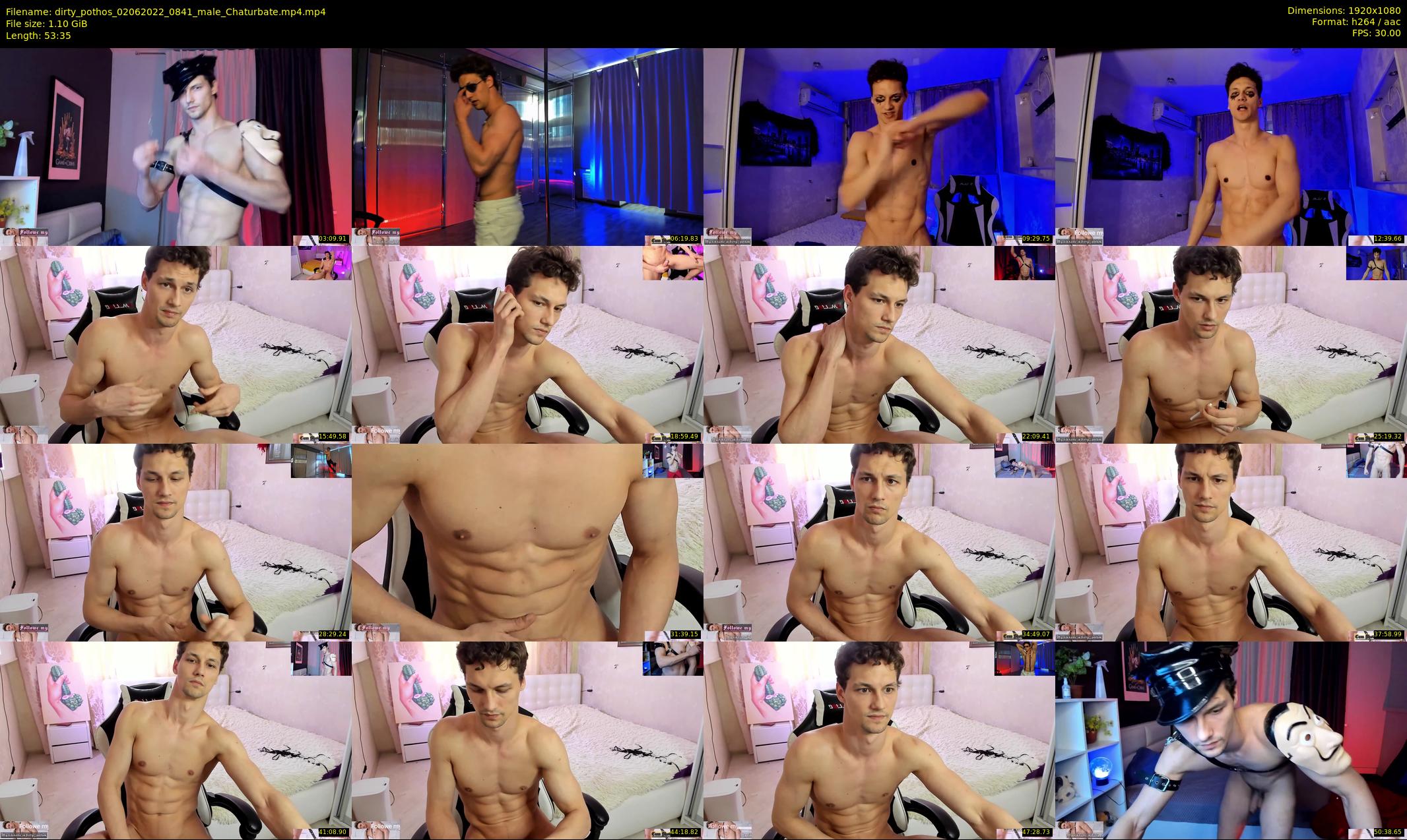 dirty_pothos — 54 minute Chaturbate male cam show recording, 1080p, Jun 2, 2022