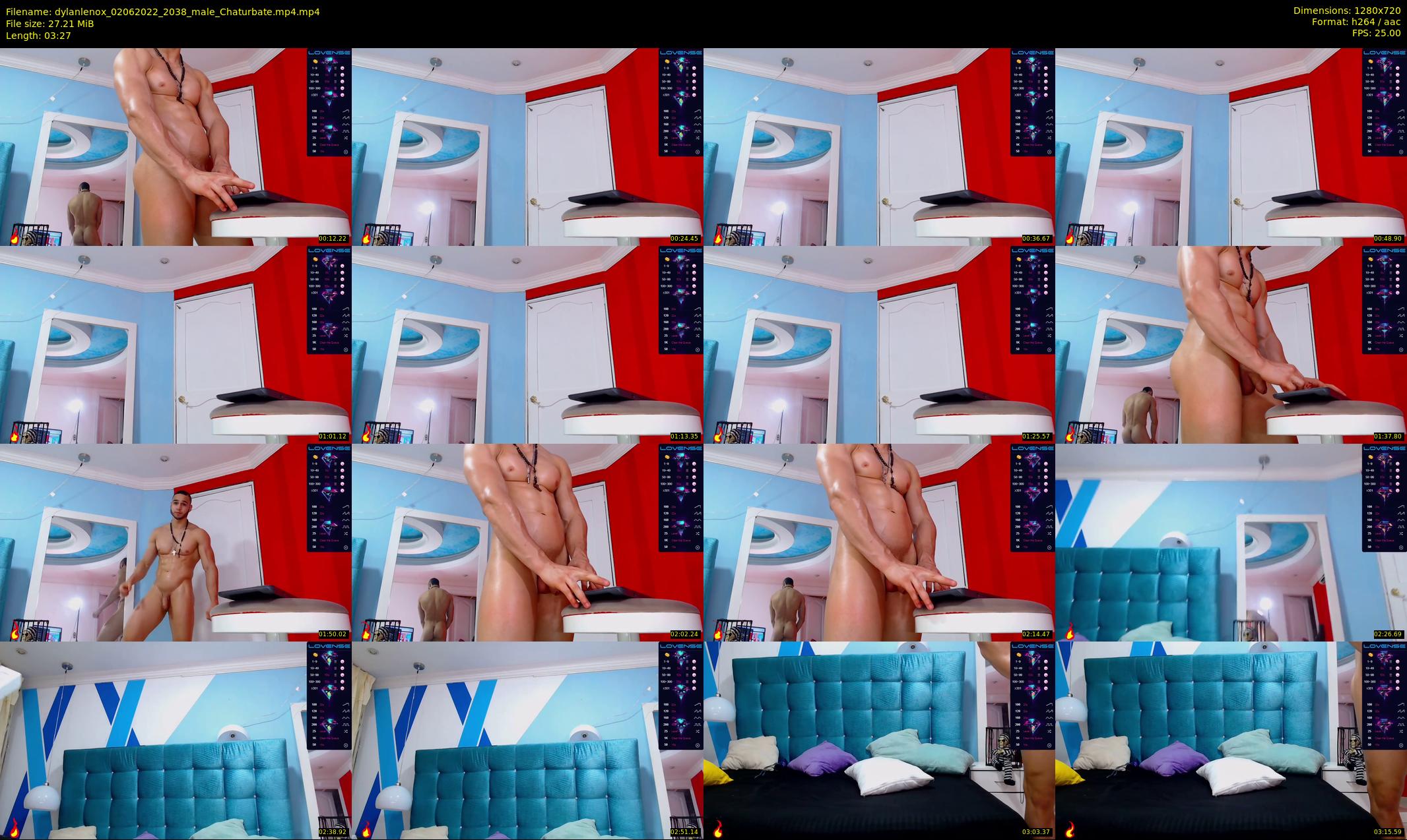 dylanlenox — 4 minute Chaturbate male cam show recording, 720p, Jun 2, 2022