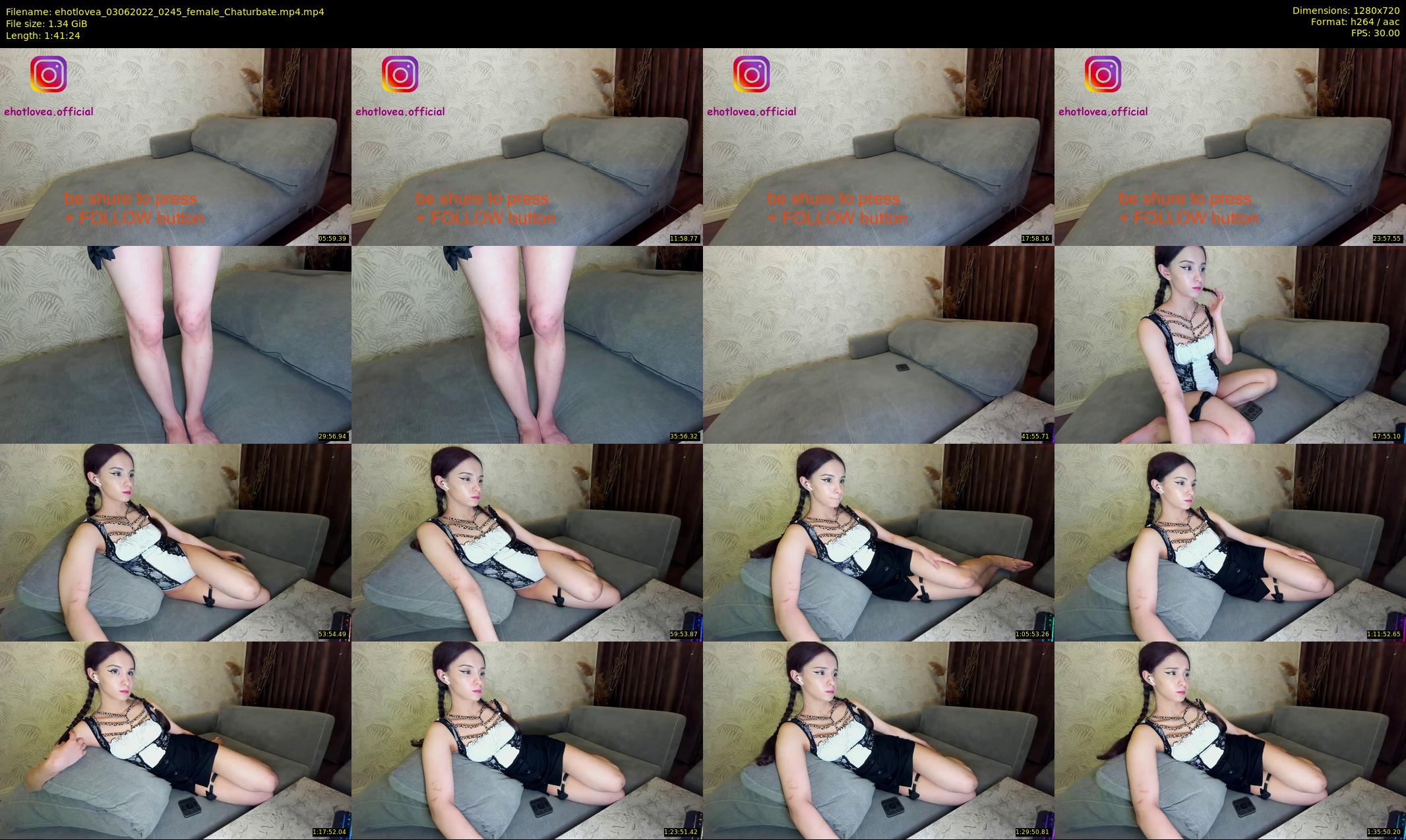 ehotlovea — 102 minute Chaturbate female cam show recording, 720p, Jun 3, 2022
