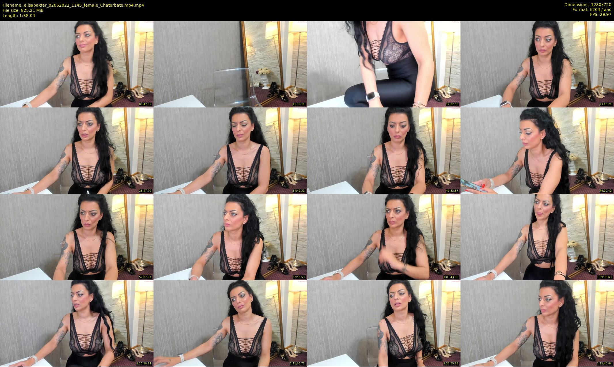 elisabaxter — 99 minute Chaturbate female cam show recording, 720p, Jun 2, 2022
