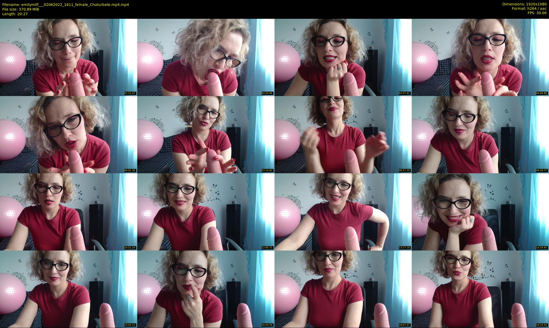emilymilf__ — 21 minute Chaturbate female cam show recording, 1080p, Jun 2, 2022