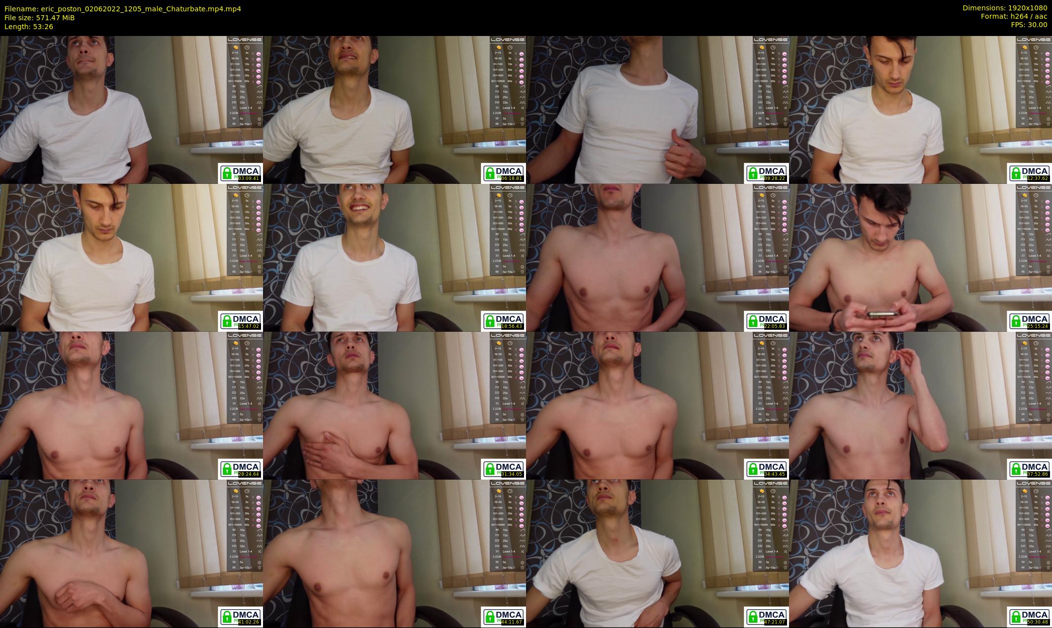 eric_poston — 54 minute Chaturbate male cam show recording, 1080p, Jun 2, 2022