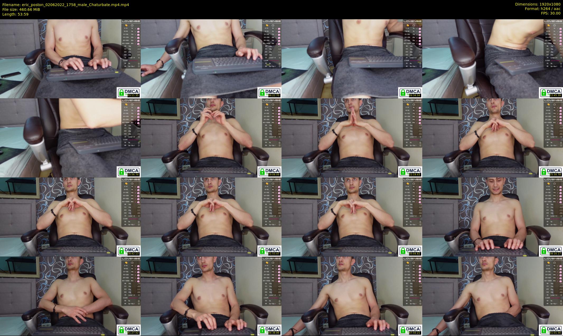 eric_poston — 54 minute Chaturbate male cam show recording, 1080p, Jun 2, 2022