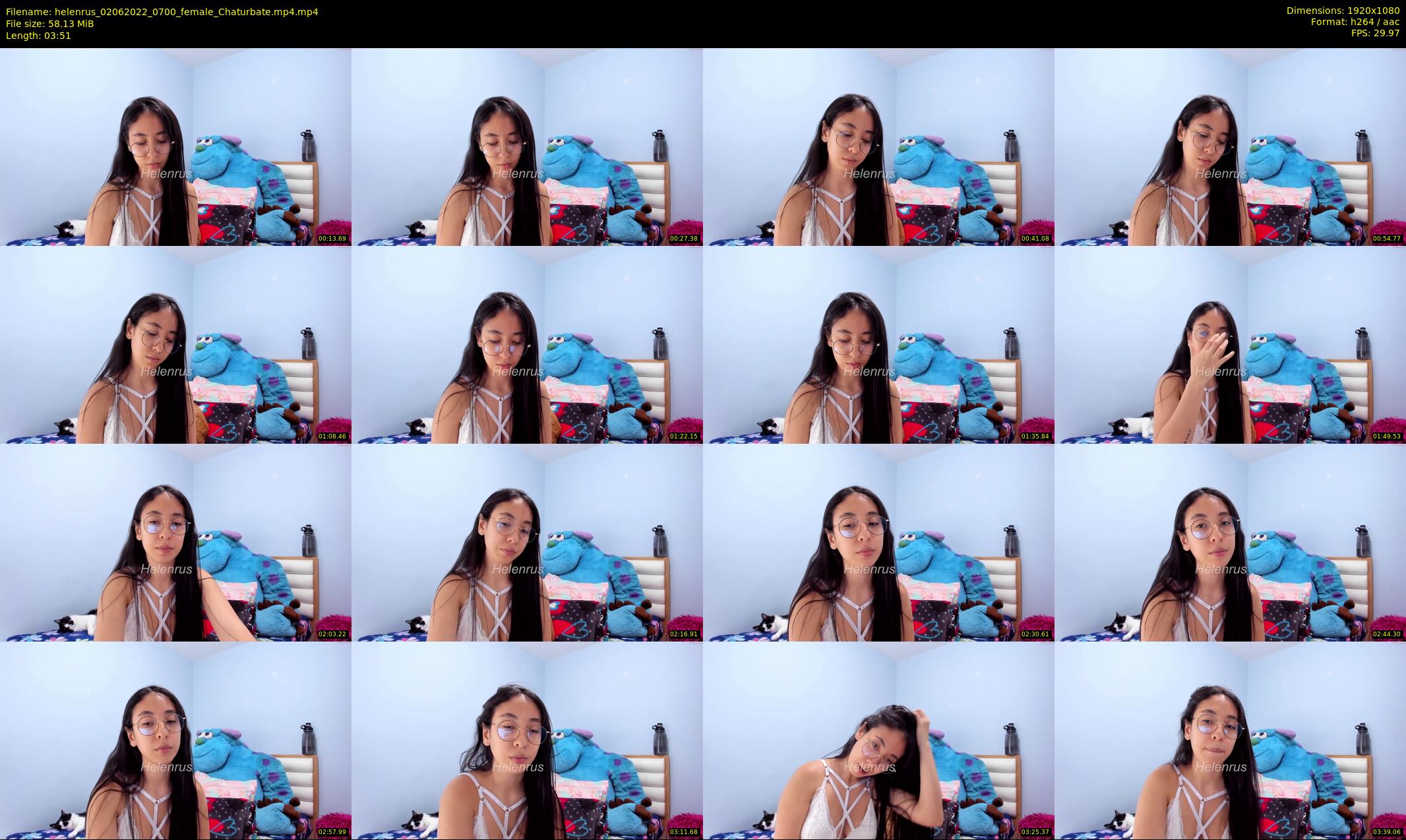 helenrus — 4 minute Chaturbate female cam show recording, 1080p, Jun 2, 2022