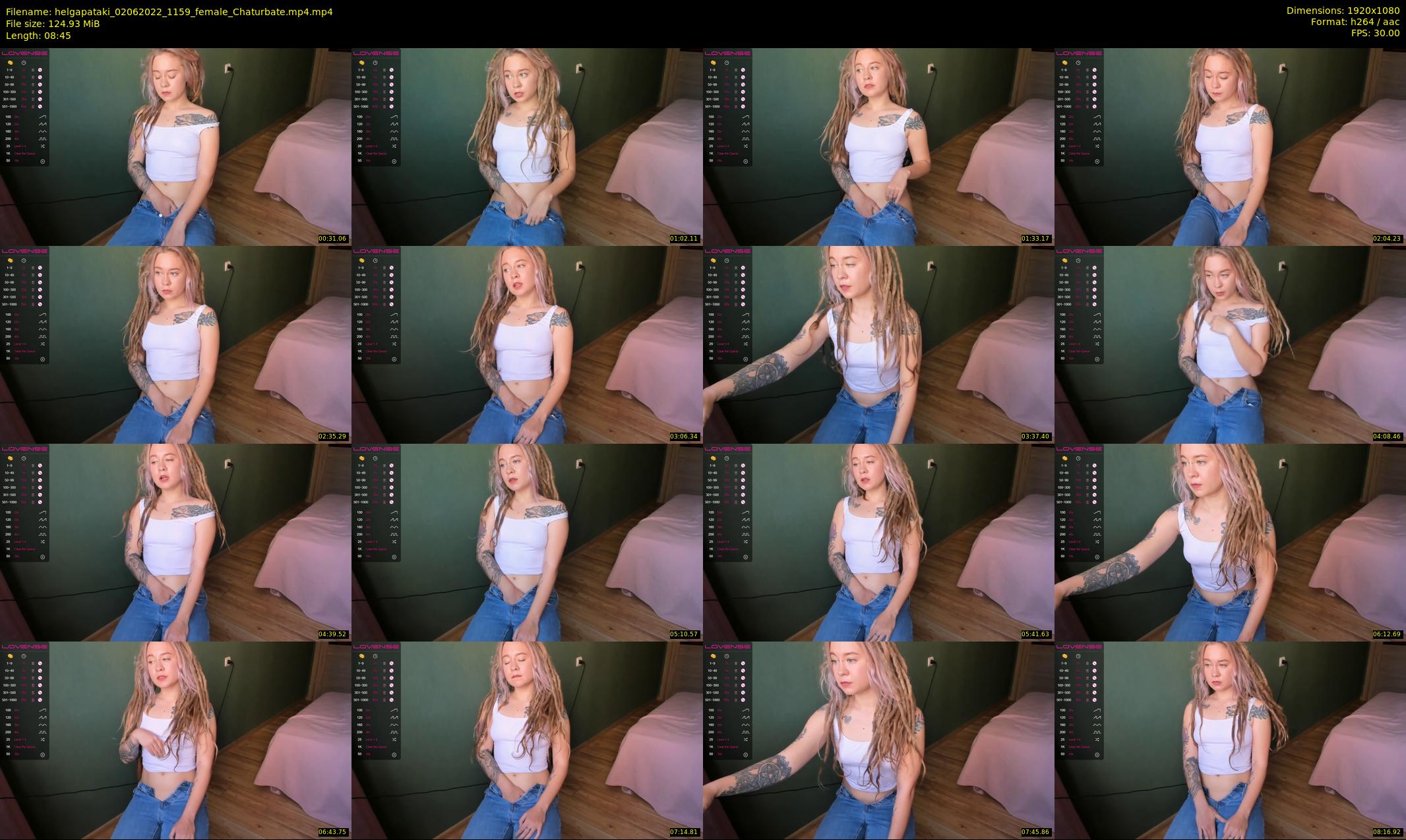 helgapataki — 9 minute Chaturbate female cam show recording, 1080p, Jun 2, 2022