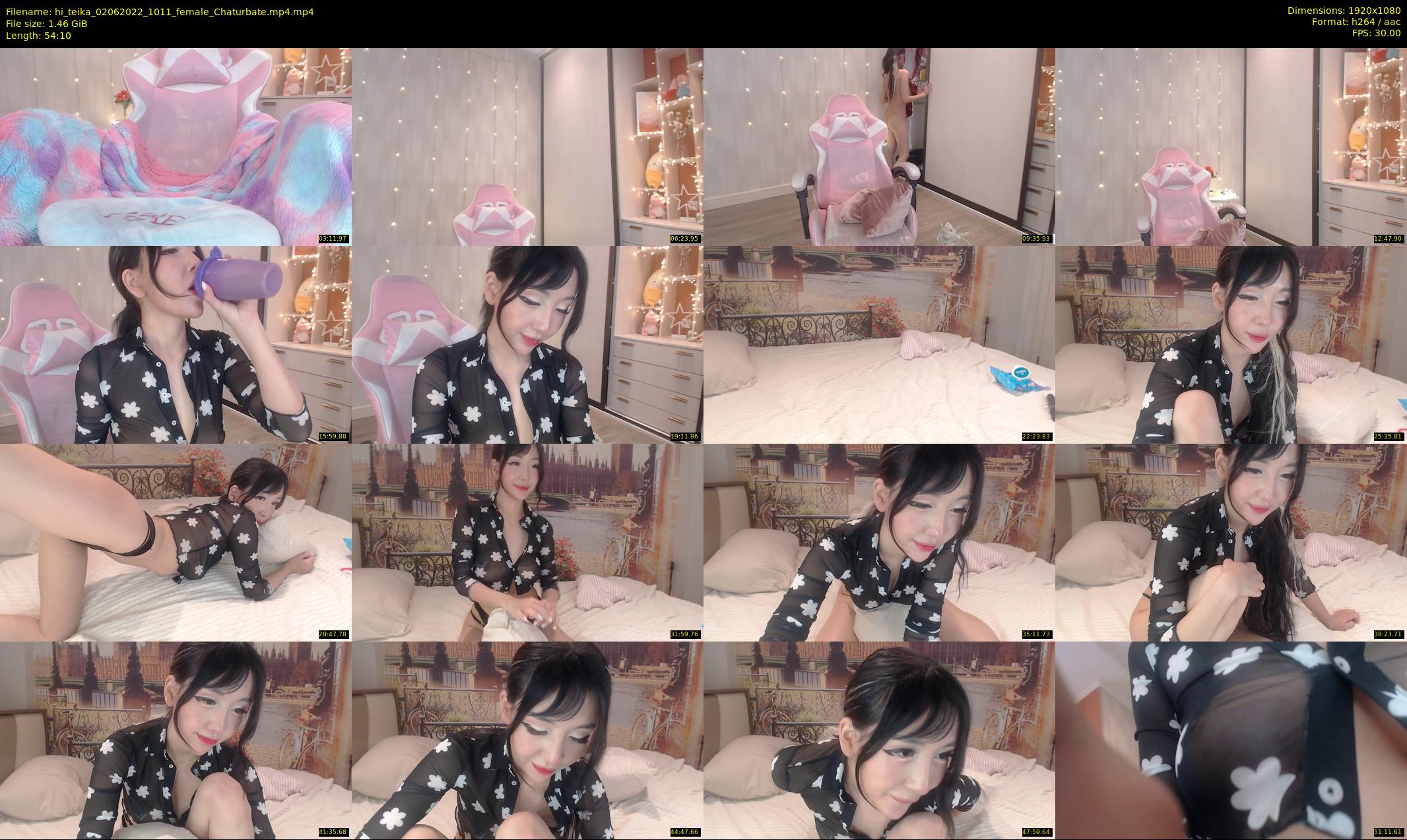 hi_teika — 55 minute Chaturbate female cam show recording, 1080p, Jun 2, 2022