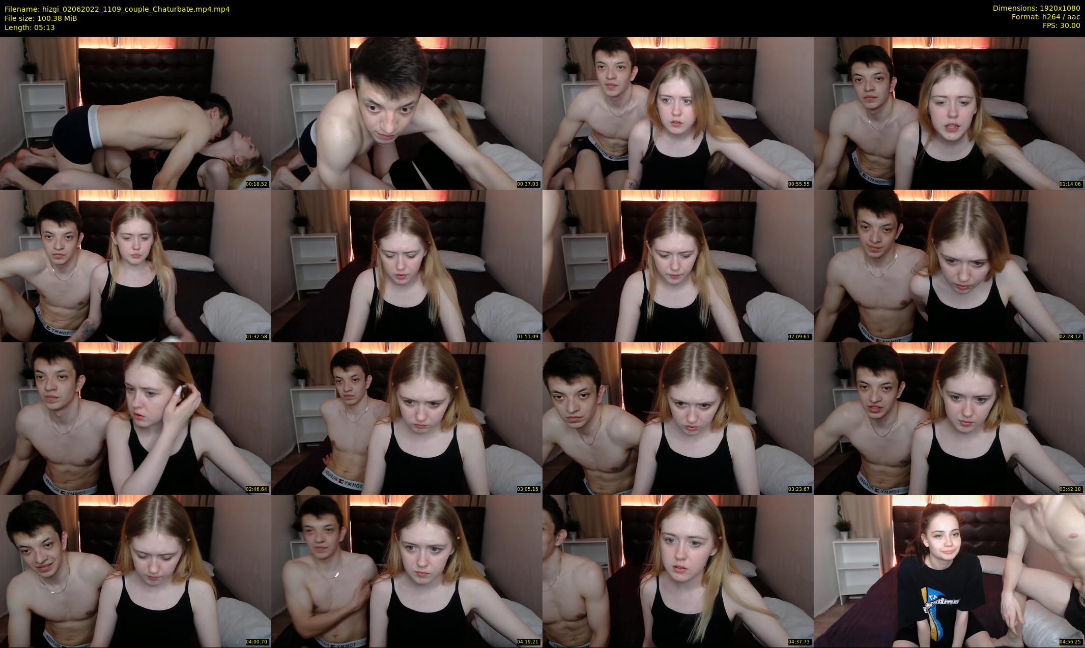 hizgi — 6 minute Chaturbate couple cam show recording, 1080p, Jun 2, 2022