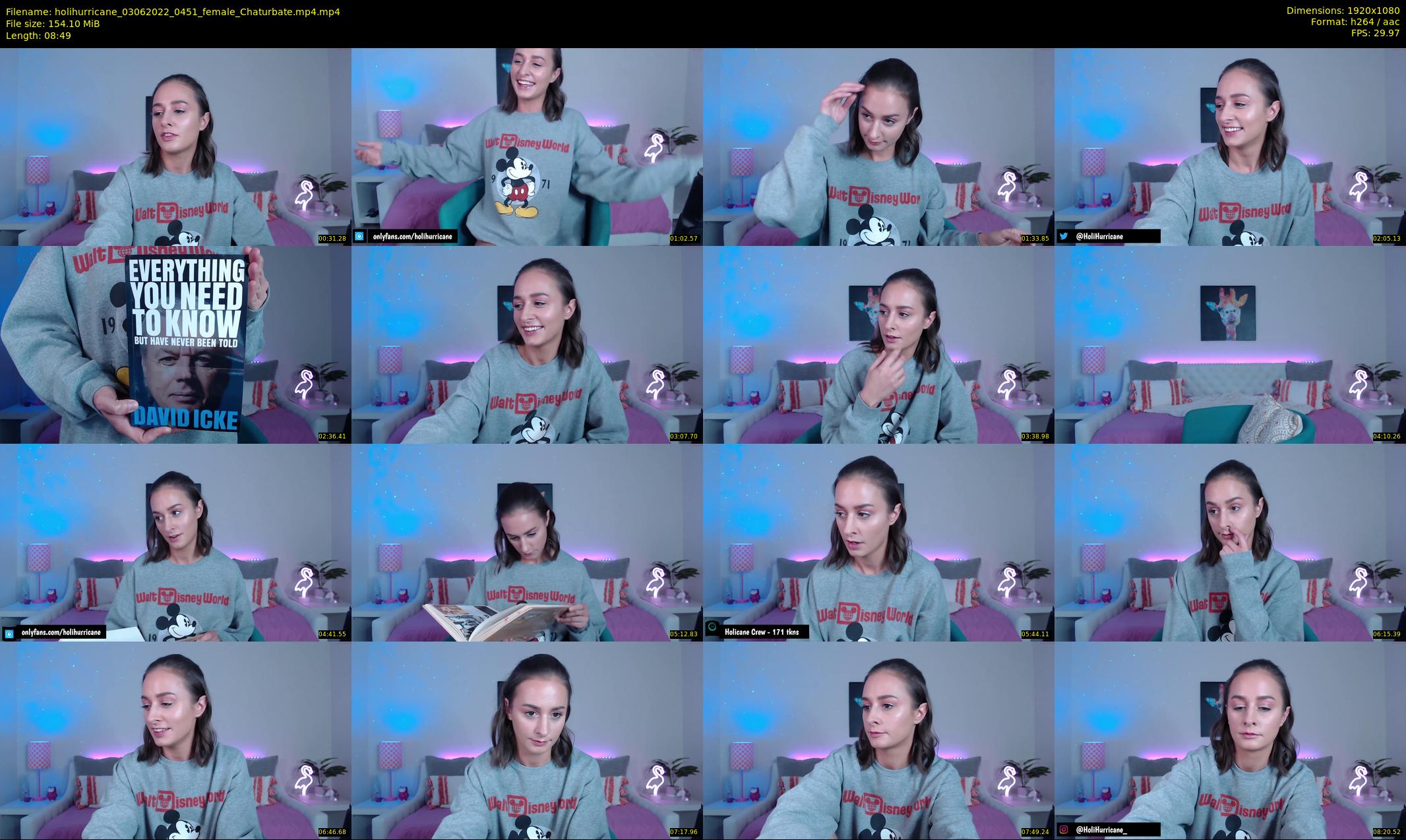 holihurricane — 9 minute Chaturbate female cam show recording, 1080p, Jun 3, 2022