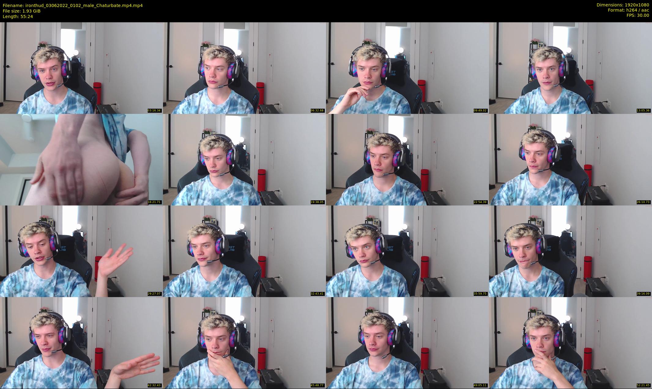 ironthud — 56 minute Chaturbate male cam show recording, 1080p, Jun 3, 2022