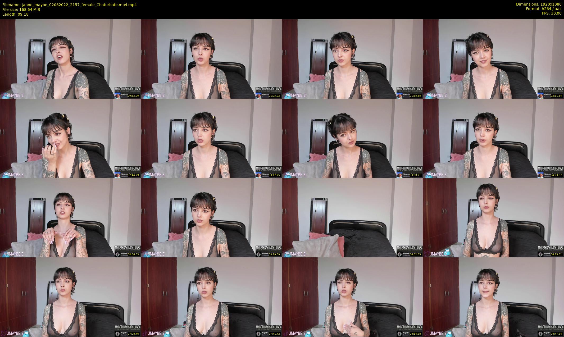janne_maybe — 10 minute Chaturbate female cam show recording, 1080p, Jun 2, 2022
