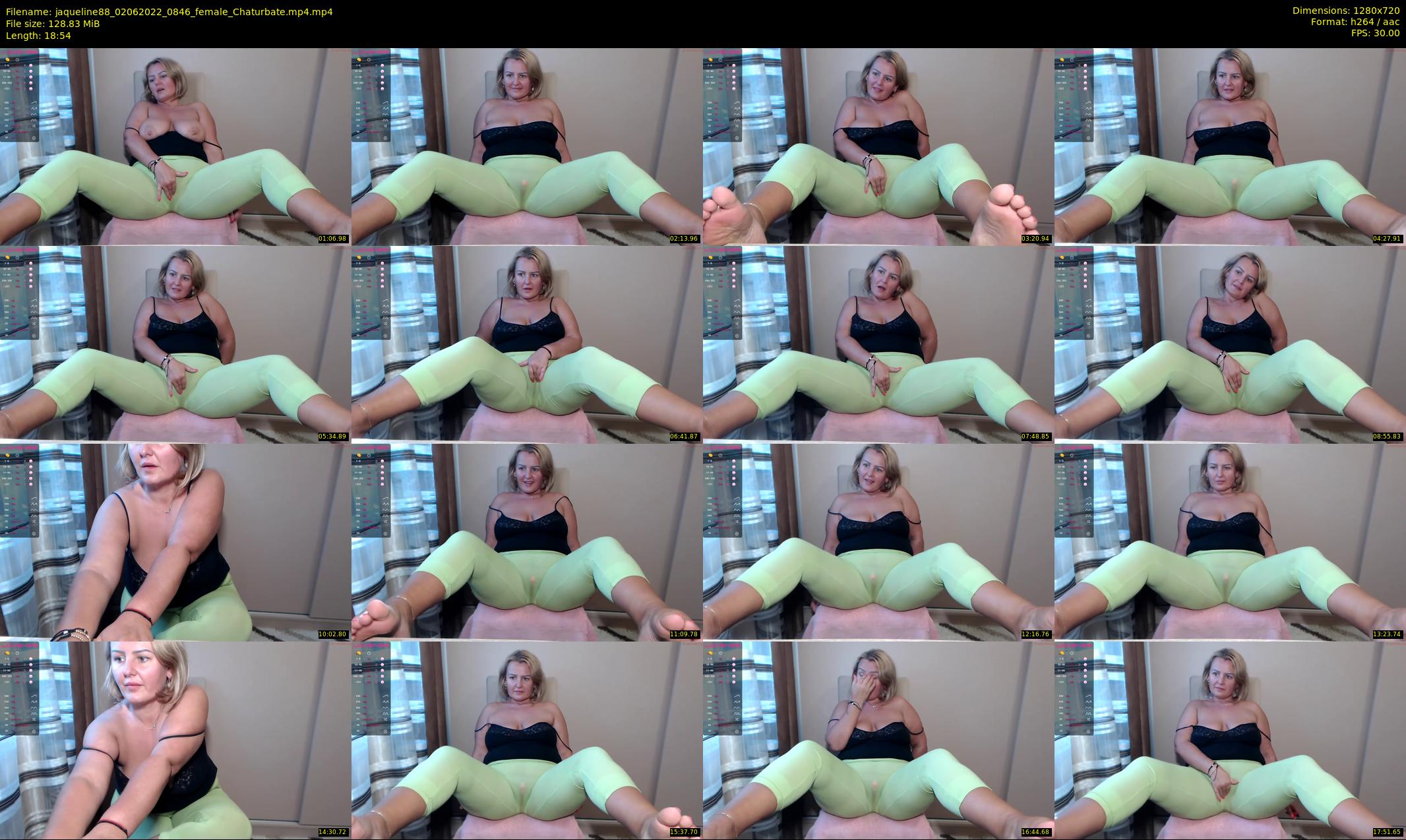 jaqueline88 — 19 minute Chaturbate female cam show recording, 720p, Jun 2, 2022