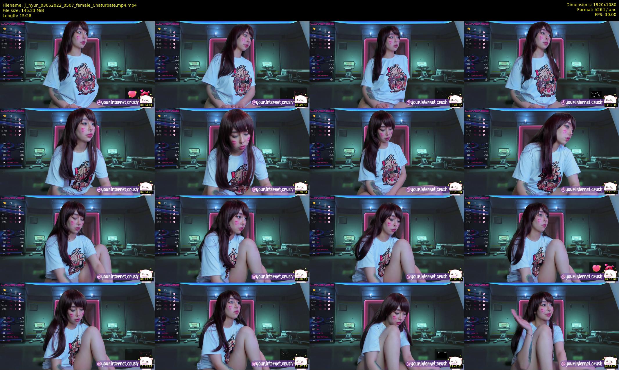 ji_hyun — 16 minute Chaturbate female cam show recording, 1080p, Jun 3, 2022