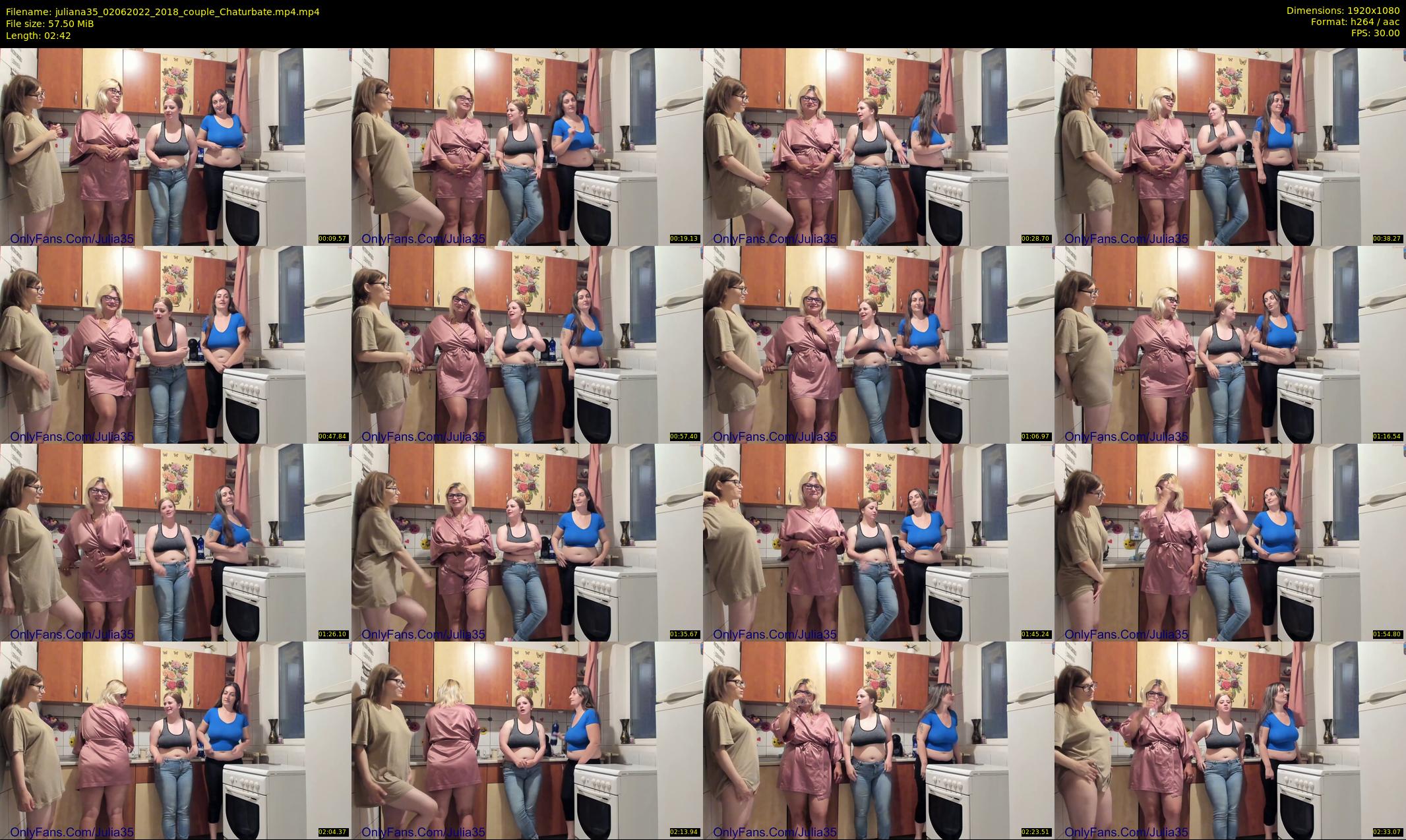 juliana35 — 3 minute Chaturbate couple cam show recording, 1080p, Jun 2, 2022