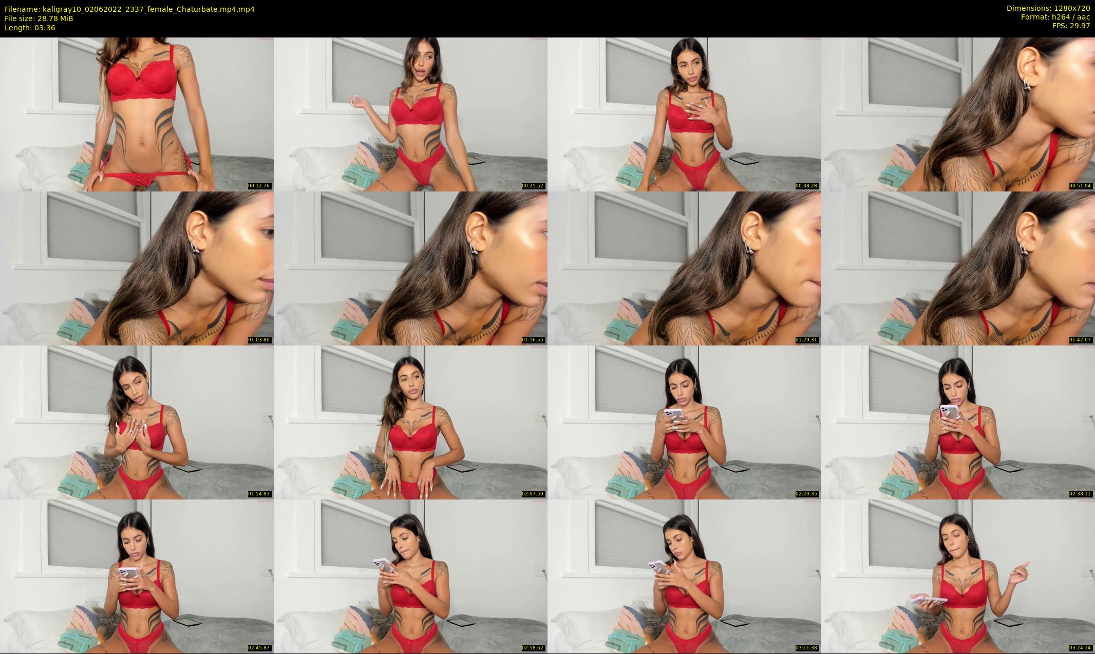 kaligray10 — 4 minute Chaturbate female cam show recording, 720p, Jun 2, 2022