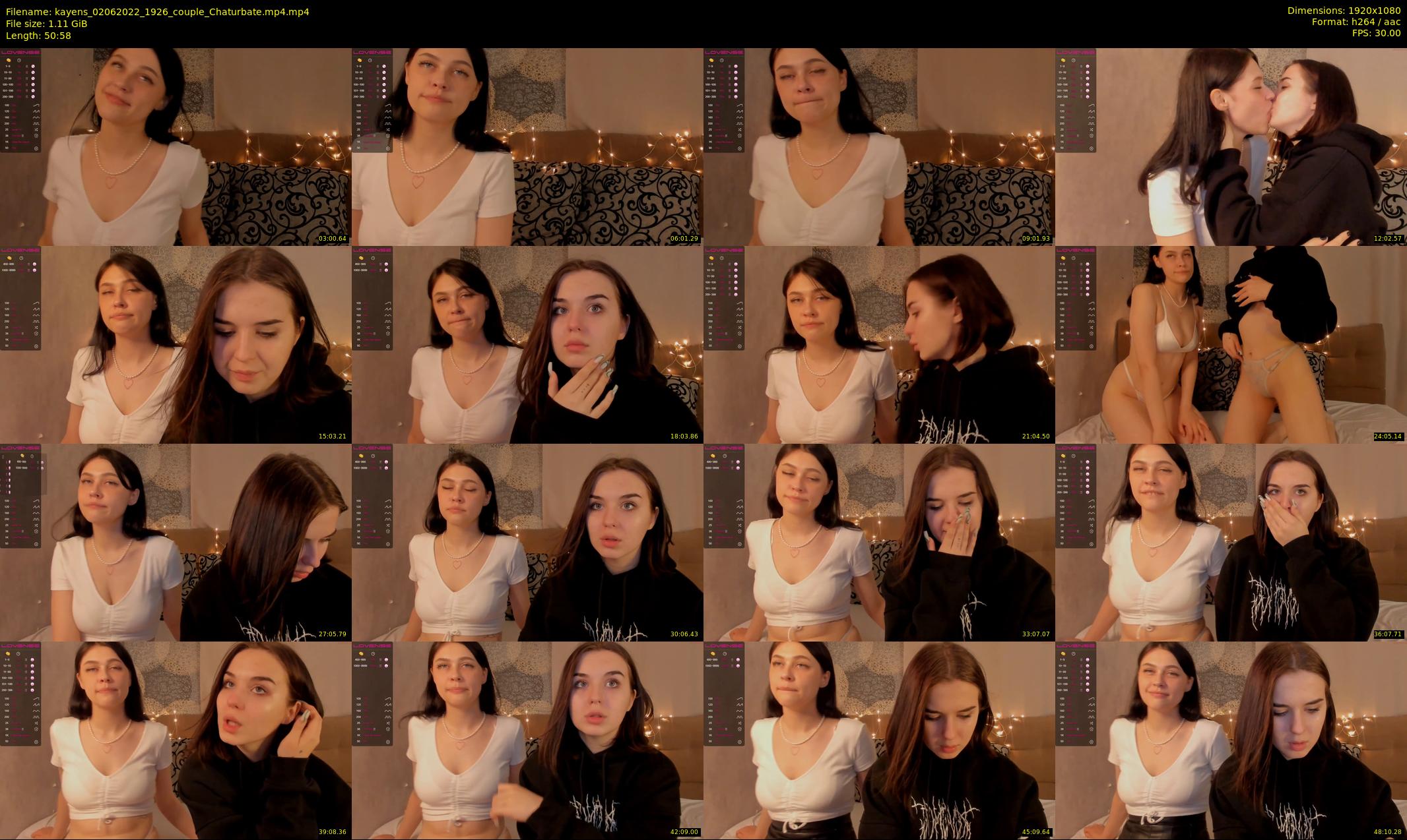 kayens — 51 minute Chaturbate couple cam show recording, 1080p, Jun 2, 2022