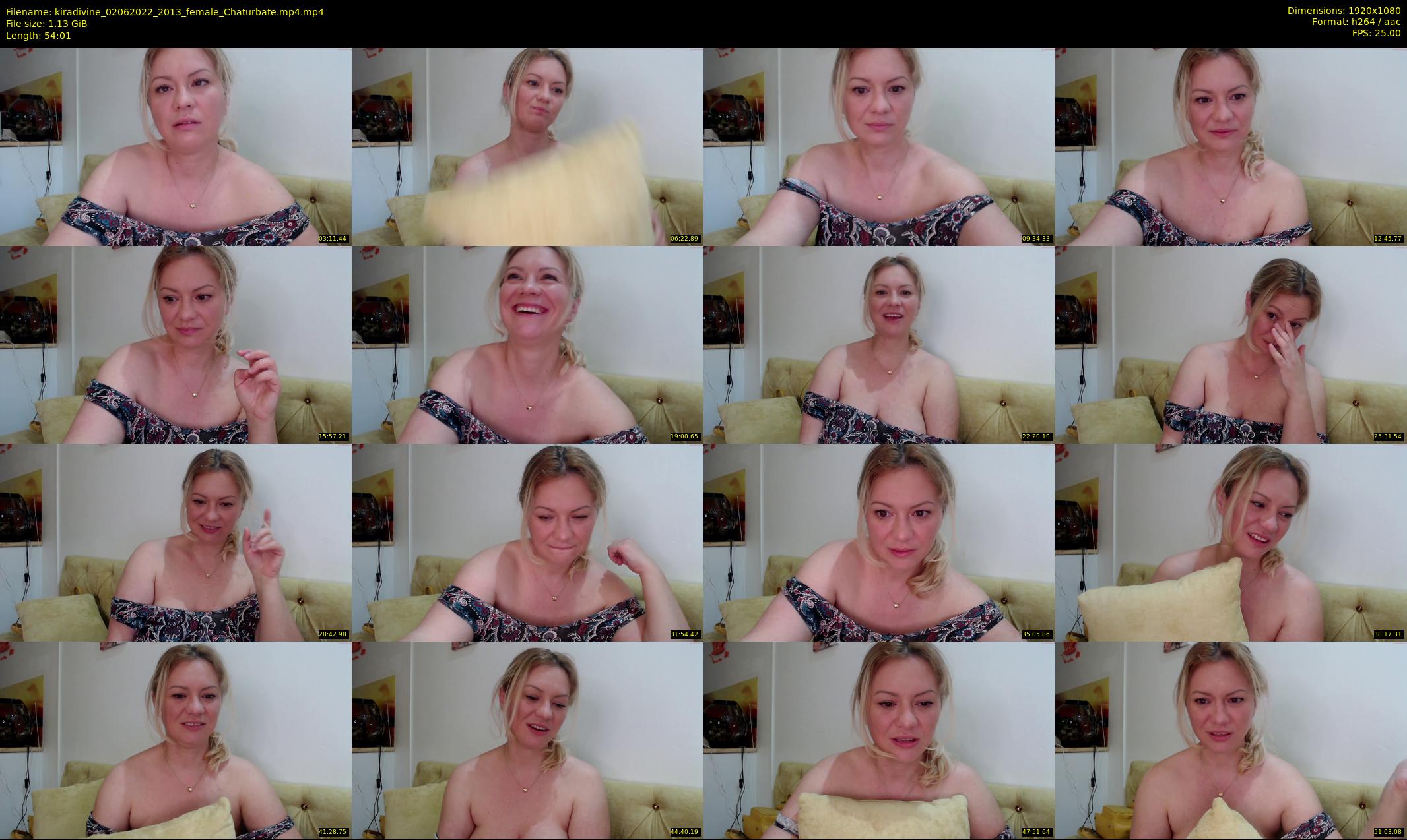 kiradivine — 55 minute Chaturbate female cam show recording, 1080p, Jun 2, 2022