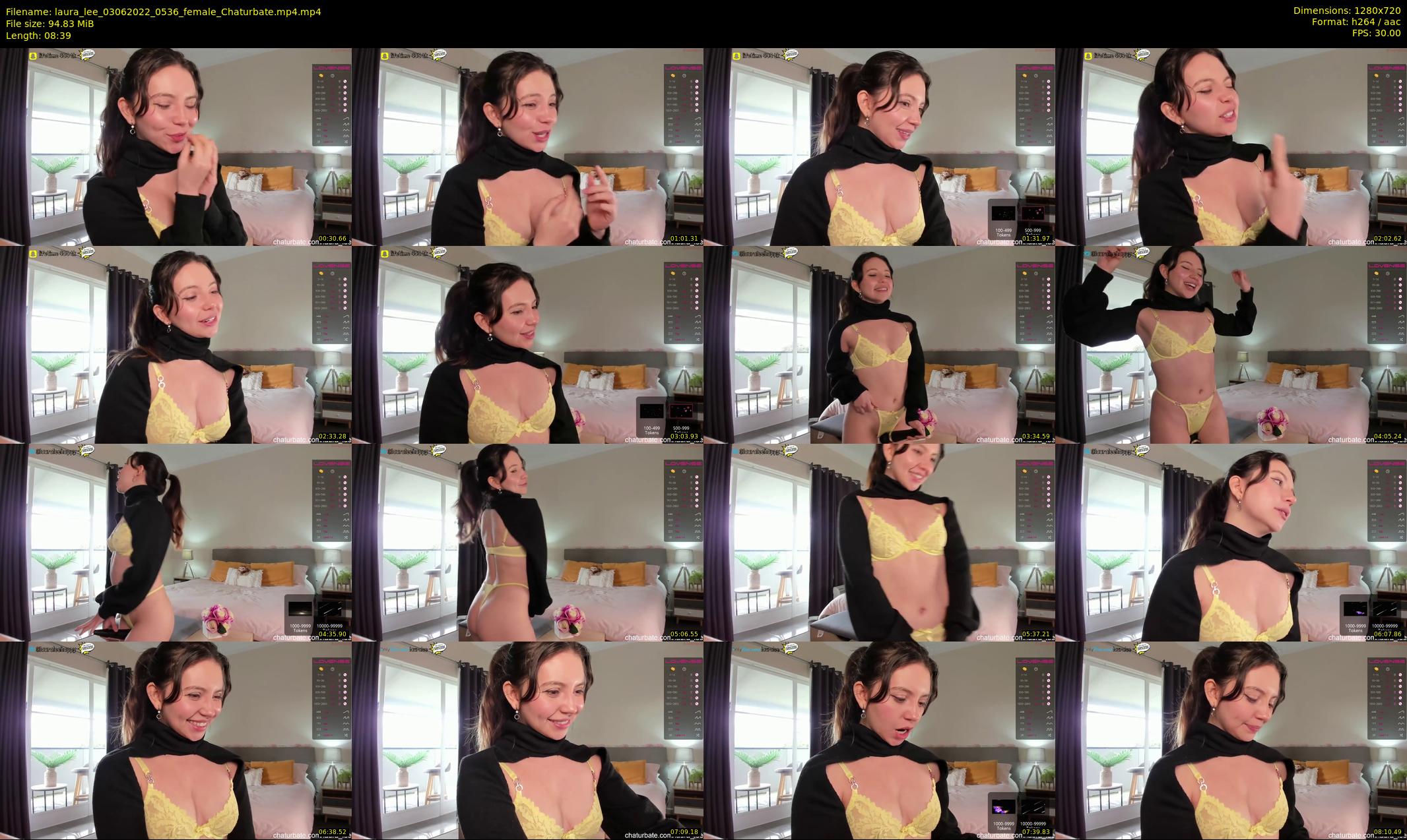 laura_lee — 9 minute Chaturbate female cam show recording, 720p, Jun 3, 2022