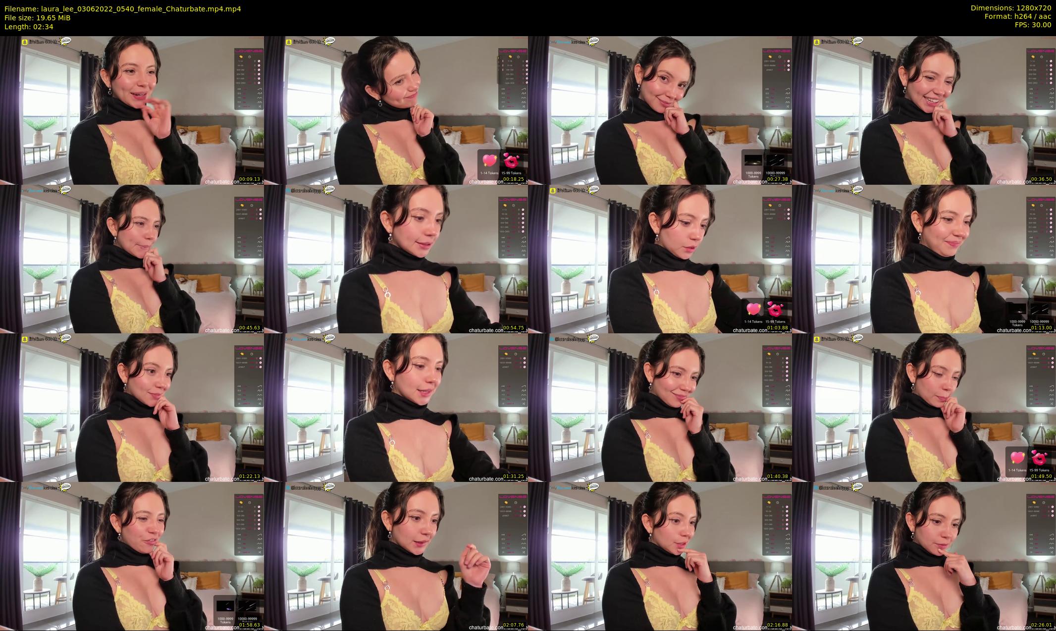 laura_lee — 3 minute Chaturbate female cam show recording, 720p, Jun 3, 2022