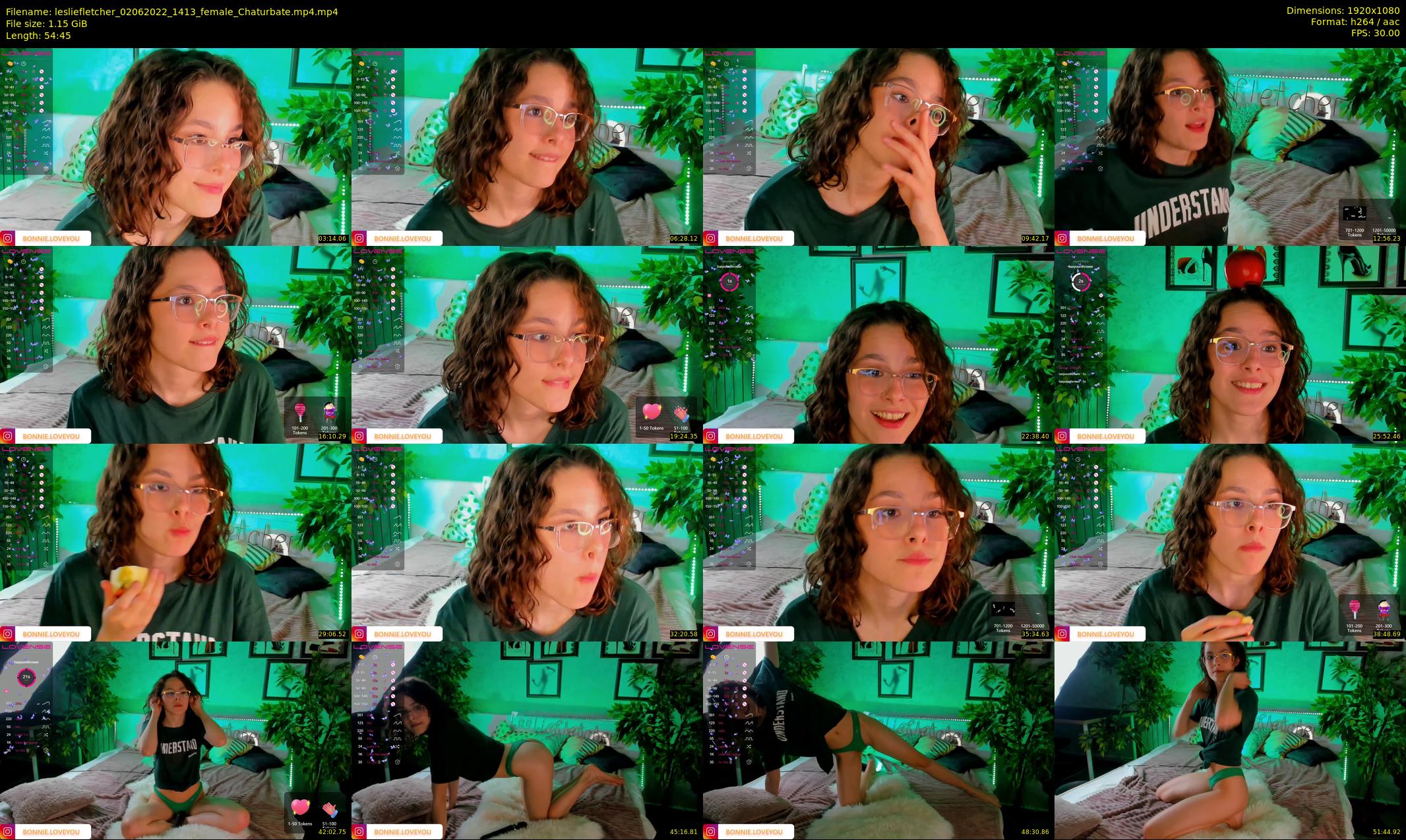 lesliefletcher — 55 minute Chaturbate couple cam show recording, 1080p, Jun 2, 2022
