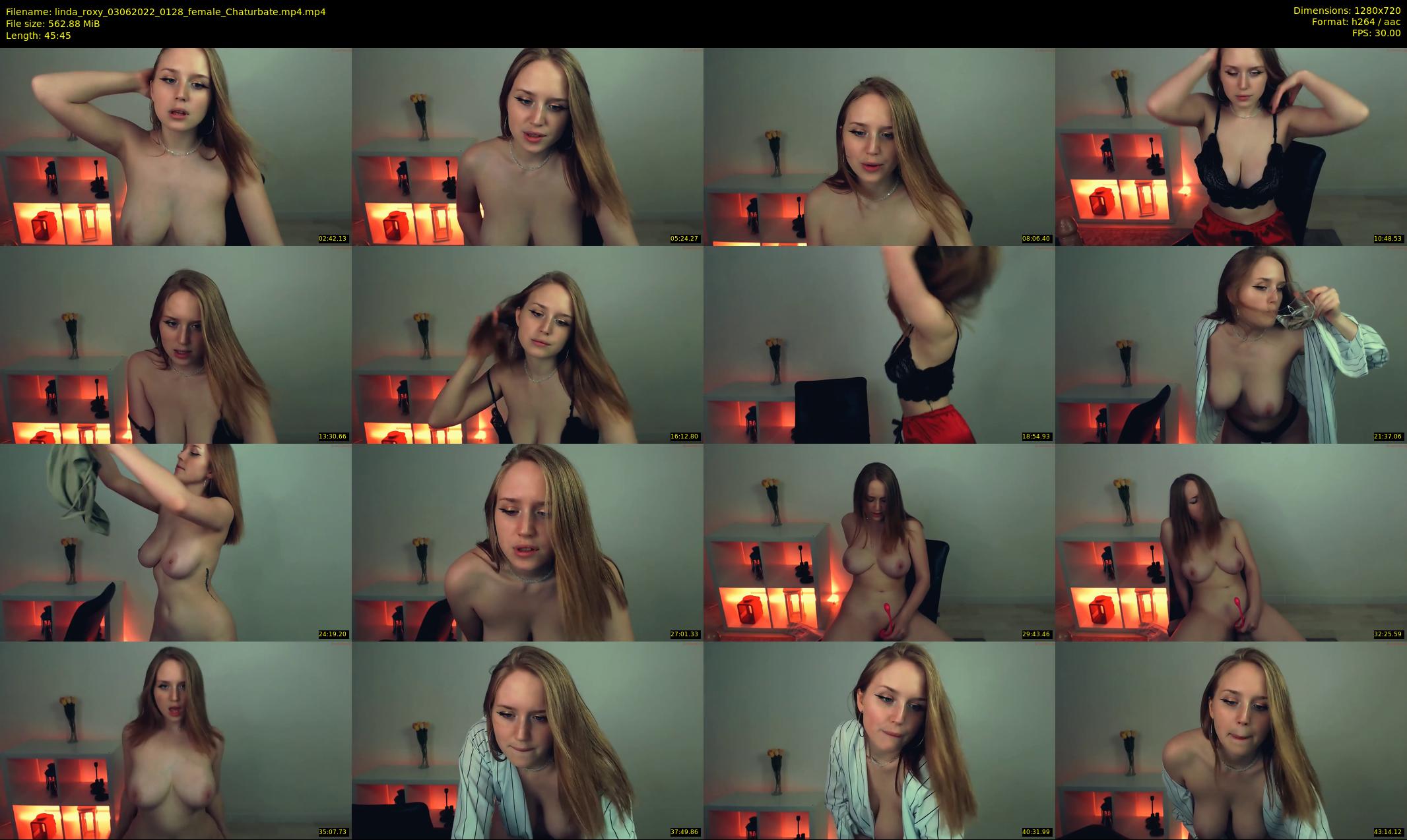 linda_roxy — 46 minute Chaturbate female cam show recording, 720p, Jun 3, 2022