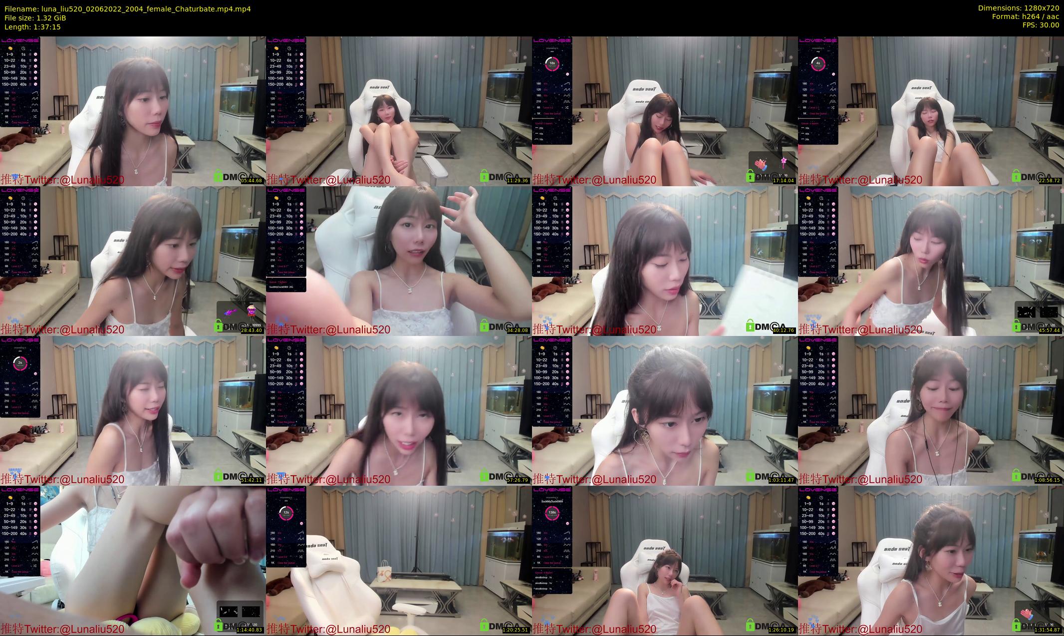 luna_liu520 — 98 minute Chaturbate female cam show recording, 720p, Jun 2, 2022