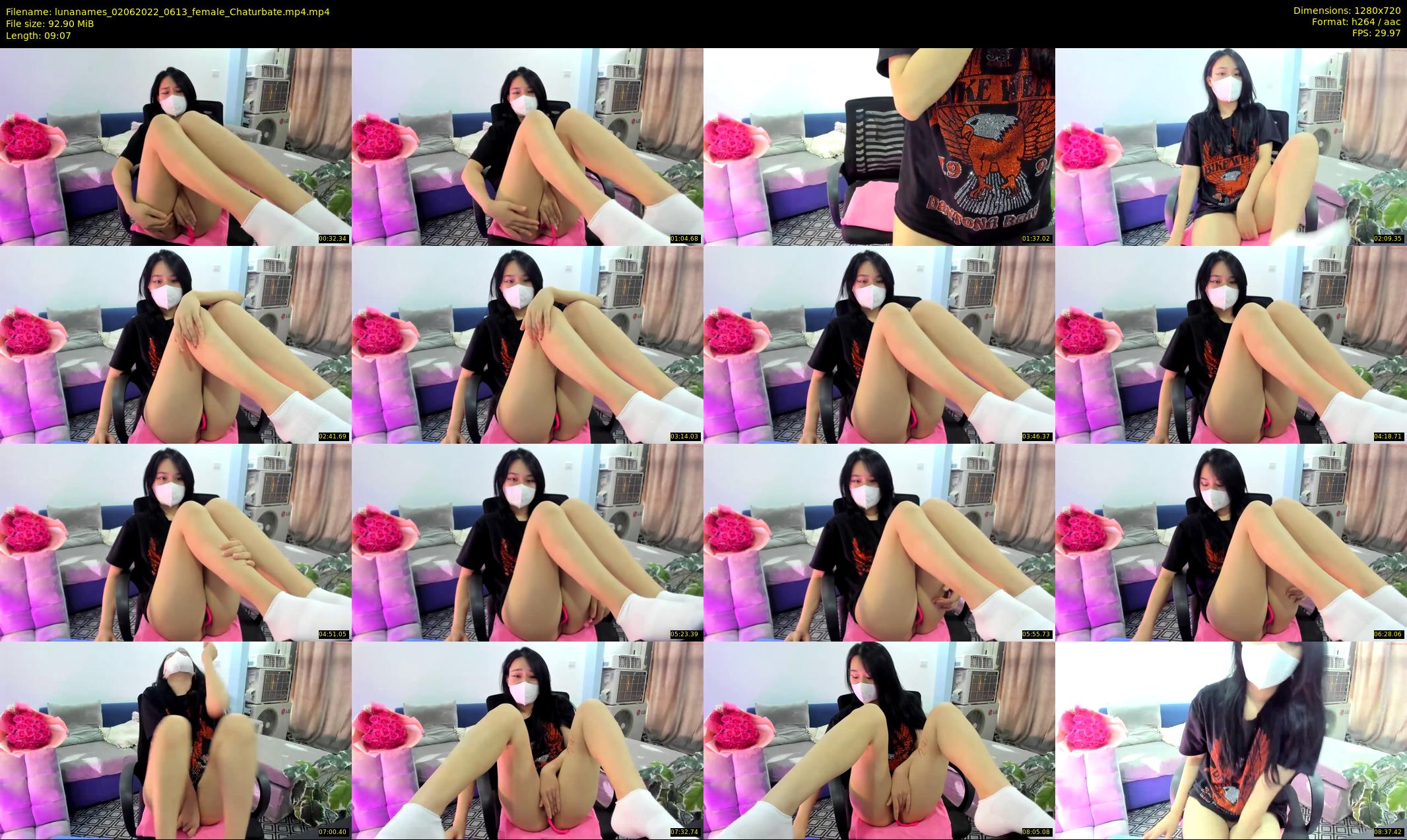 lunanames — 10 minute Chaturbate female cam show recording, 720p, Jun 2, 2022