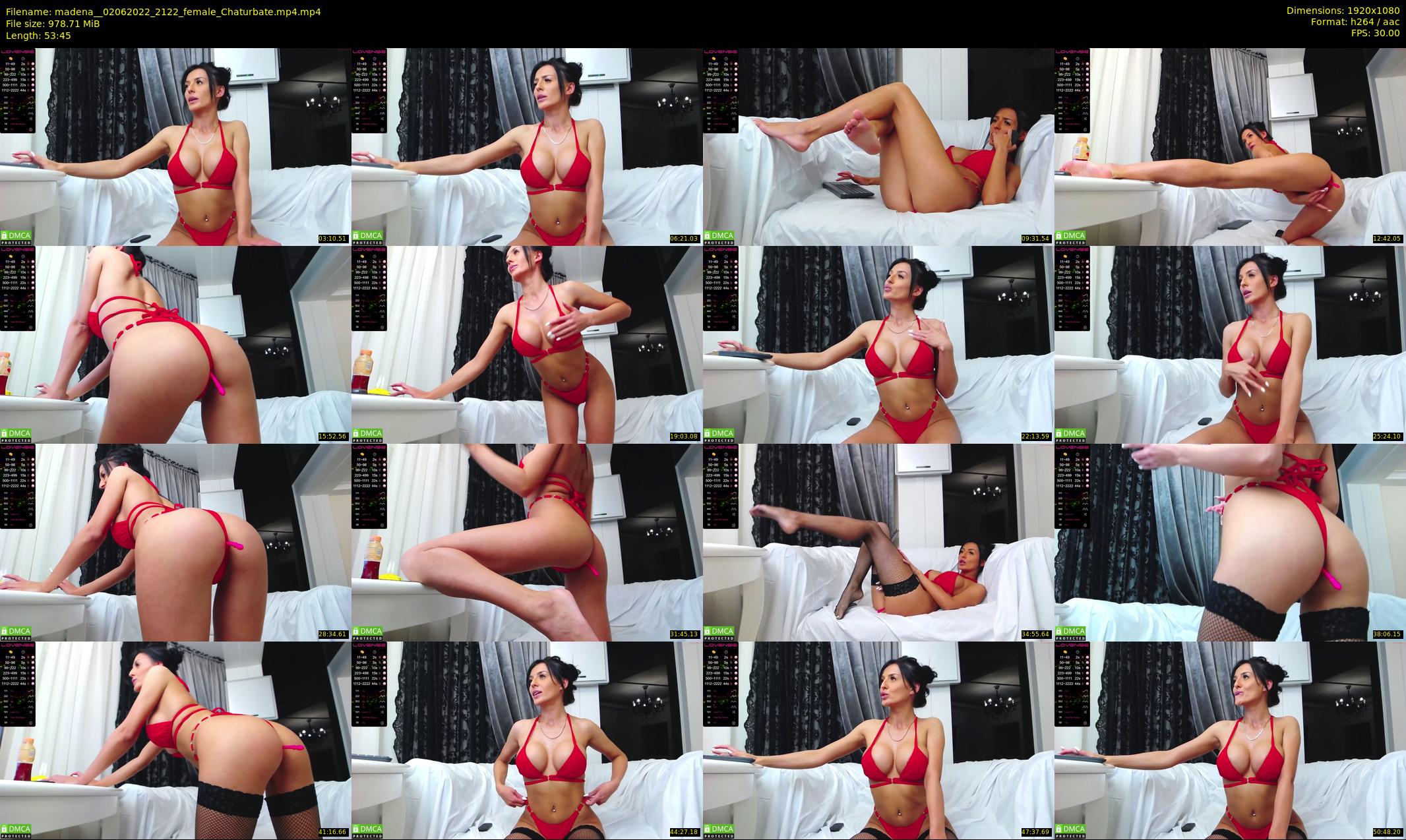 madena_ — 54 minute Chaturbate female cam show recording, 1080p, Jun 2, 2022