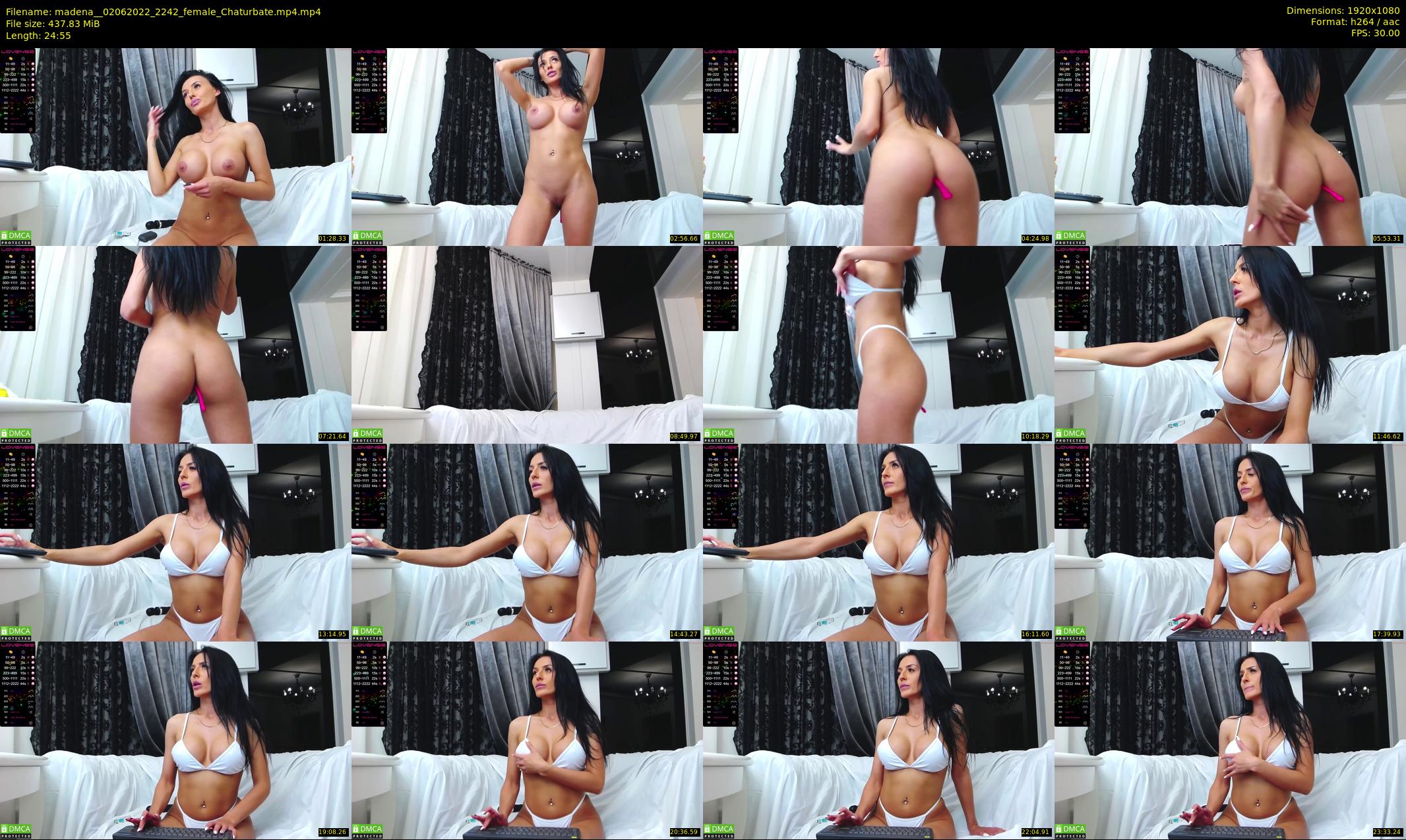 madena_ — 25 minute Chaturbate female cam show recording, 1080p, Jun 2, 2022